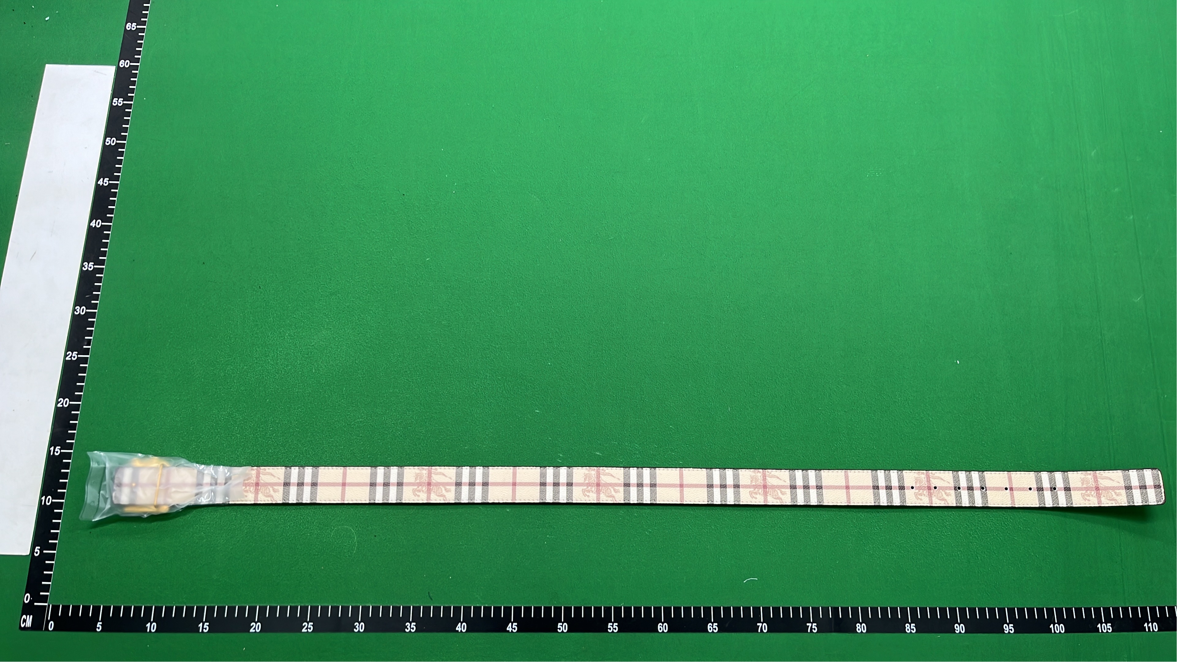 Burberry Monogram Belt with Iconic Buckle