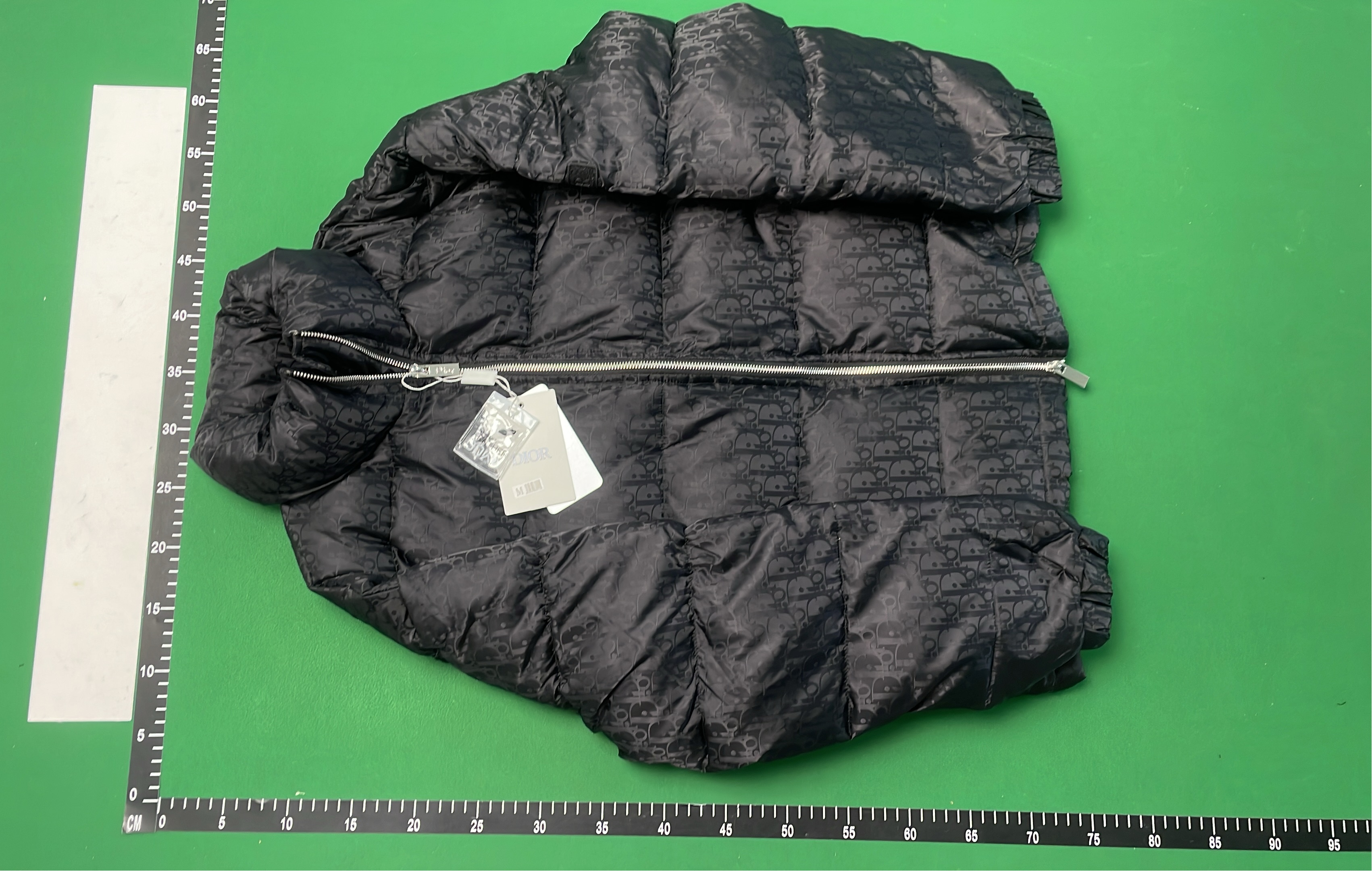 Dior Monogram Print Puffer Jacket for Men