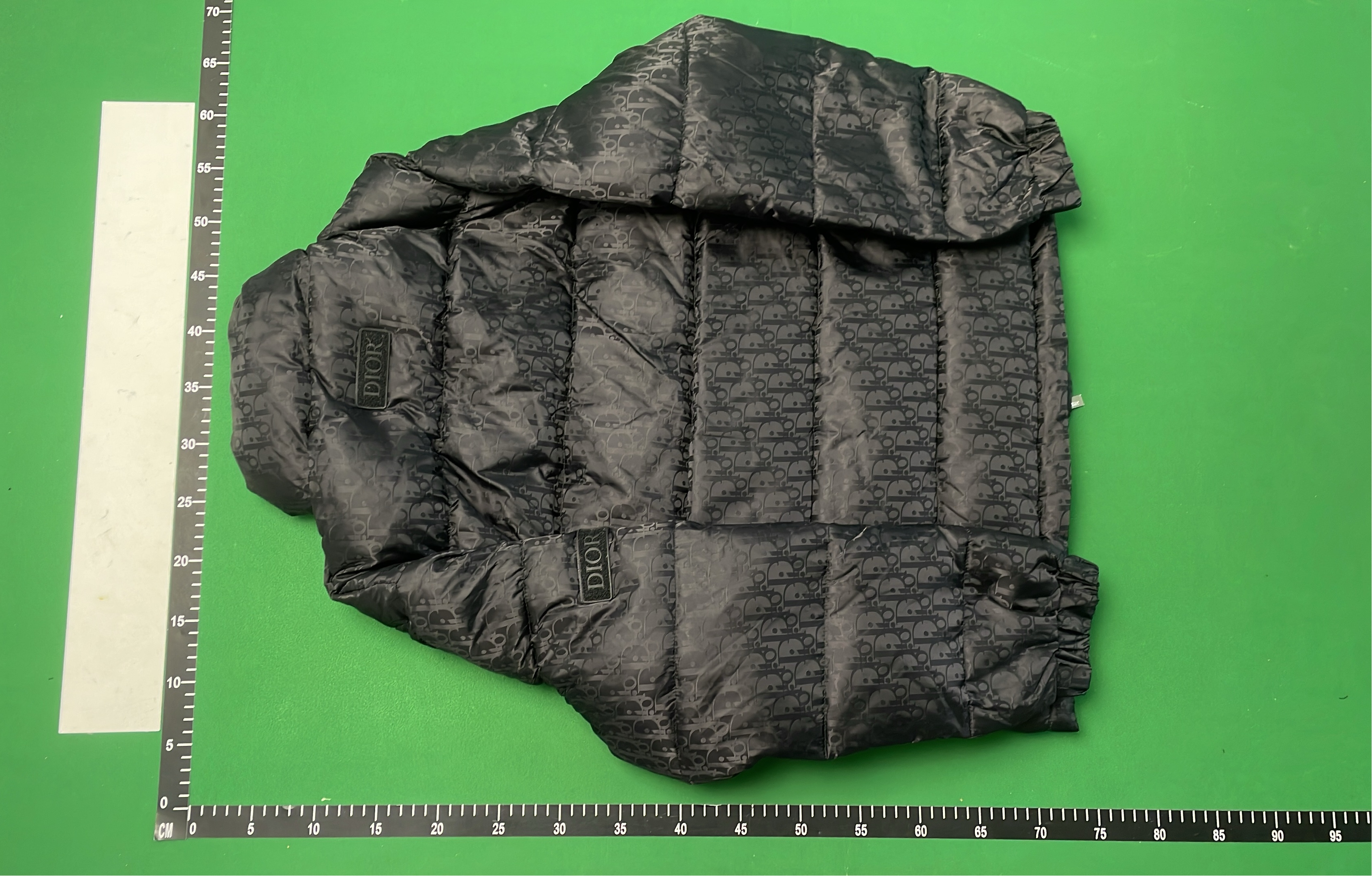 Dior Monogram Print Puffer Jacket for Men