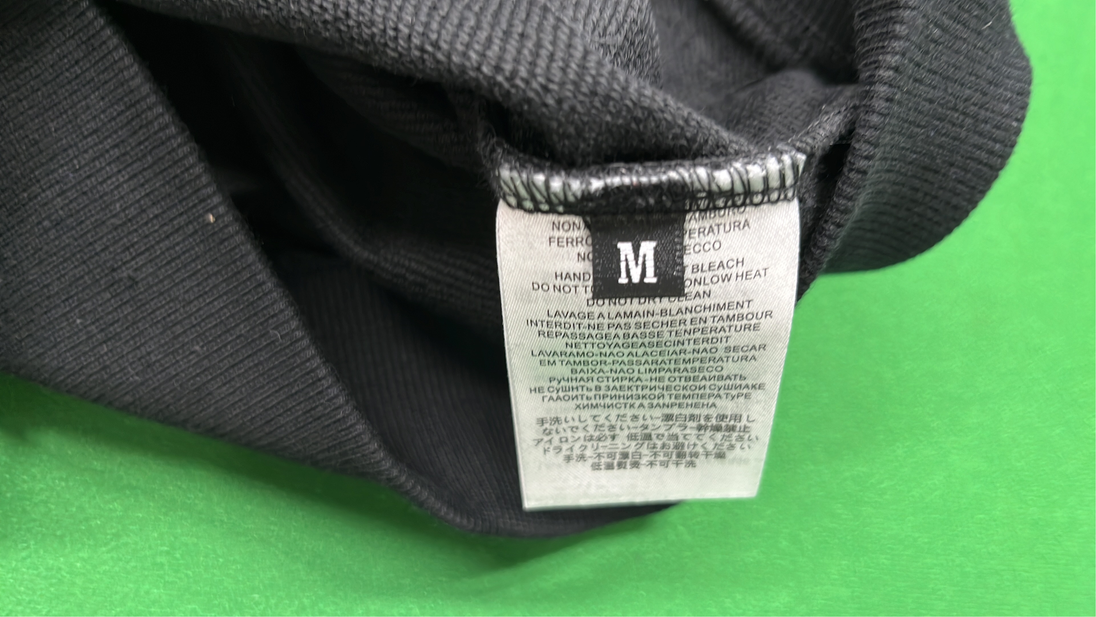 FENDI White Sweatshirt with FF Logo Embroidery