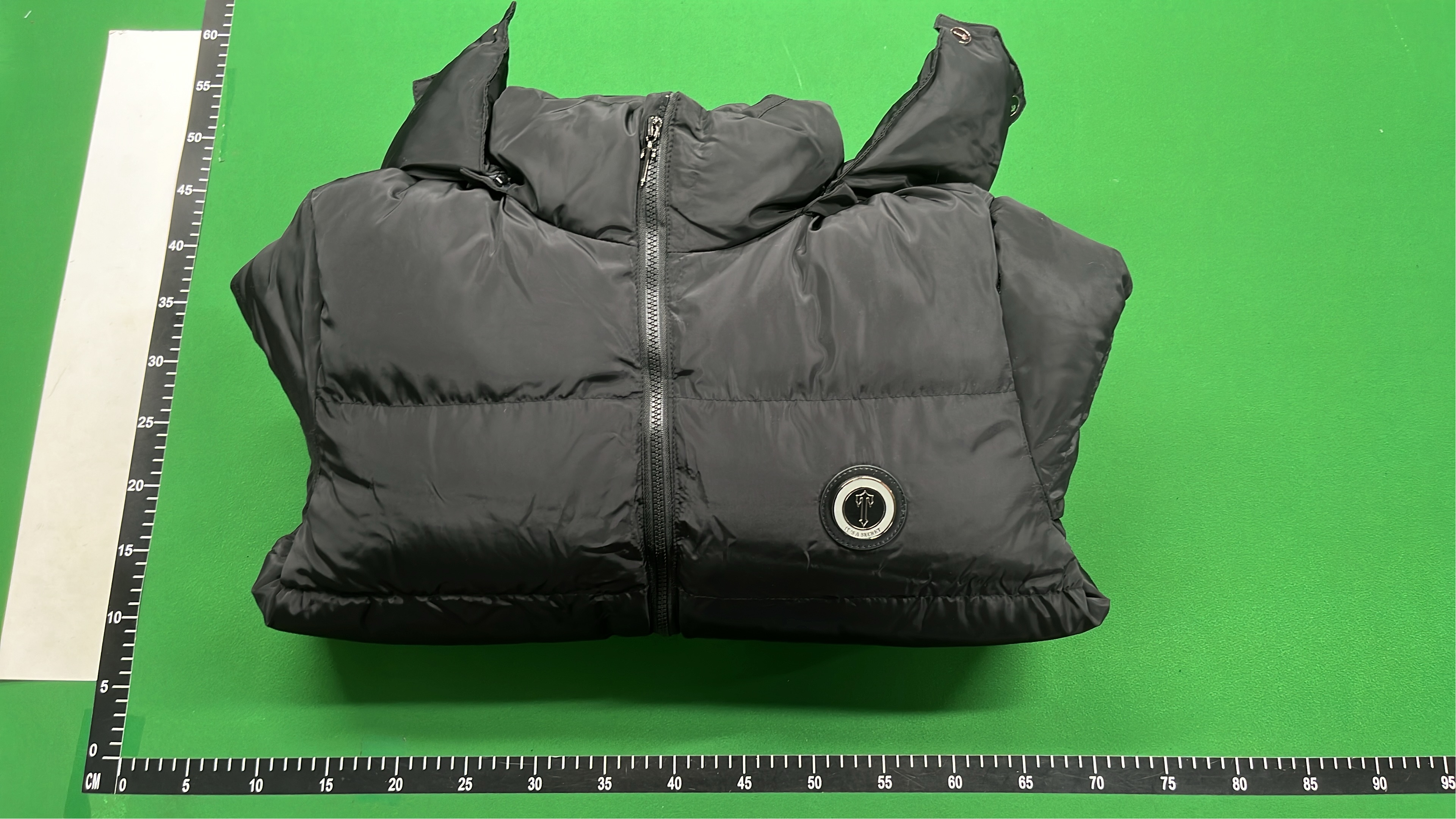 Light Blue Trapstar Puffer Jacket for Men and Women