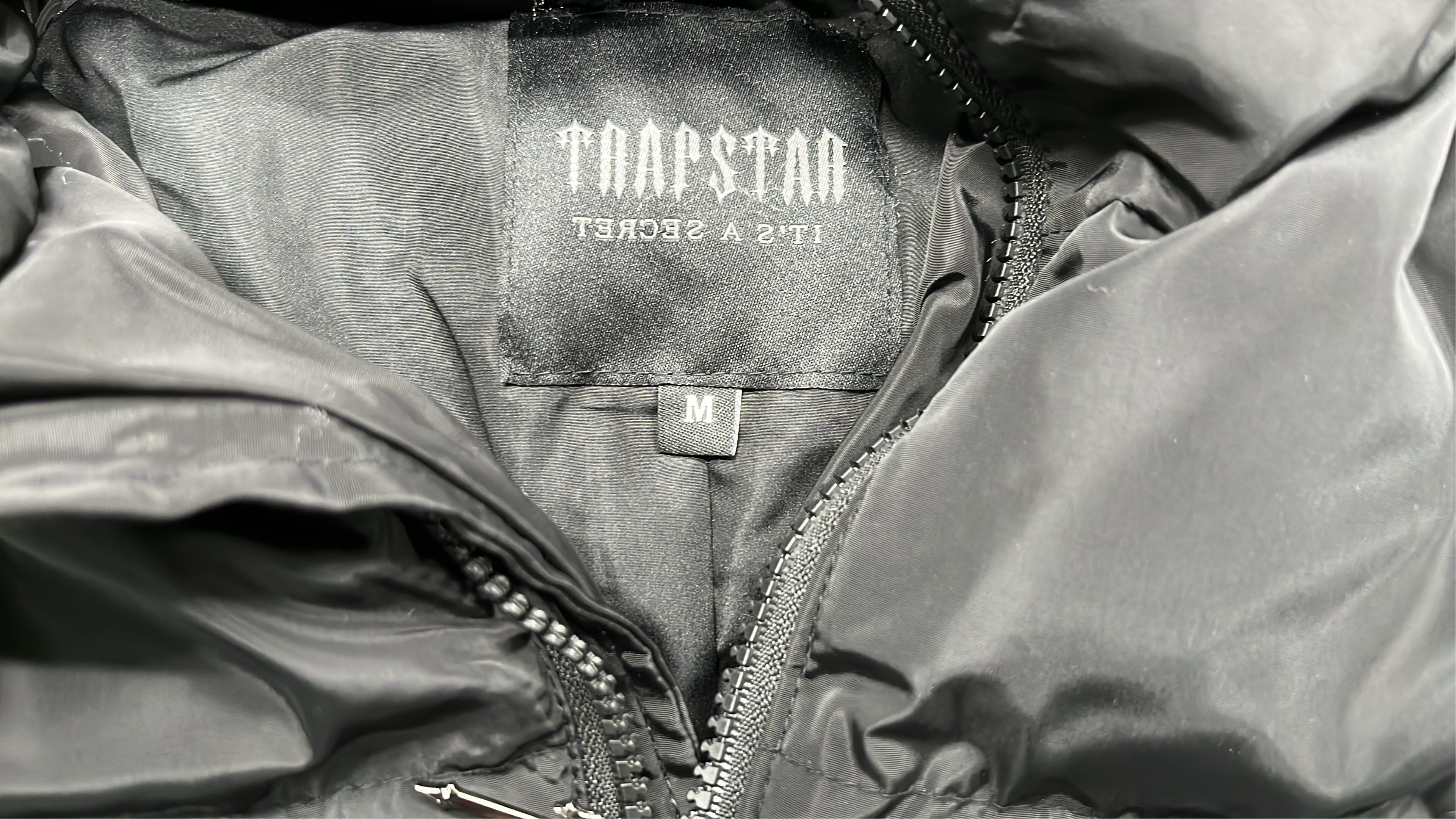 Light Blue Trapstar Puffer Jacket for Men and Women