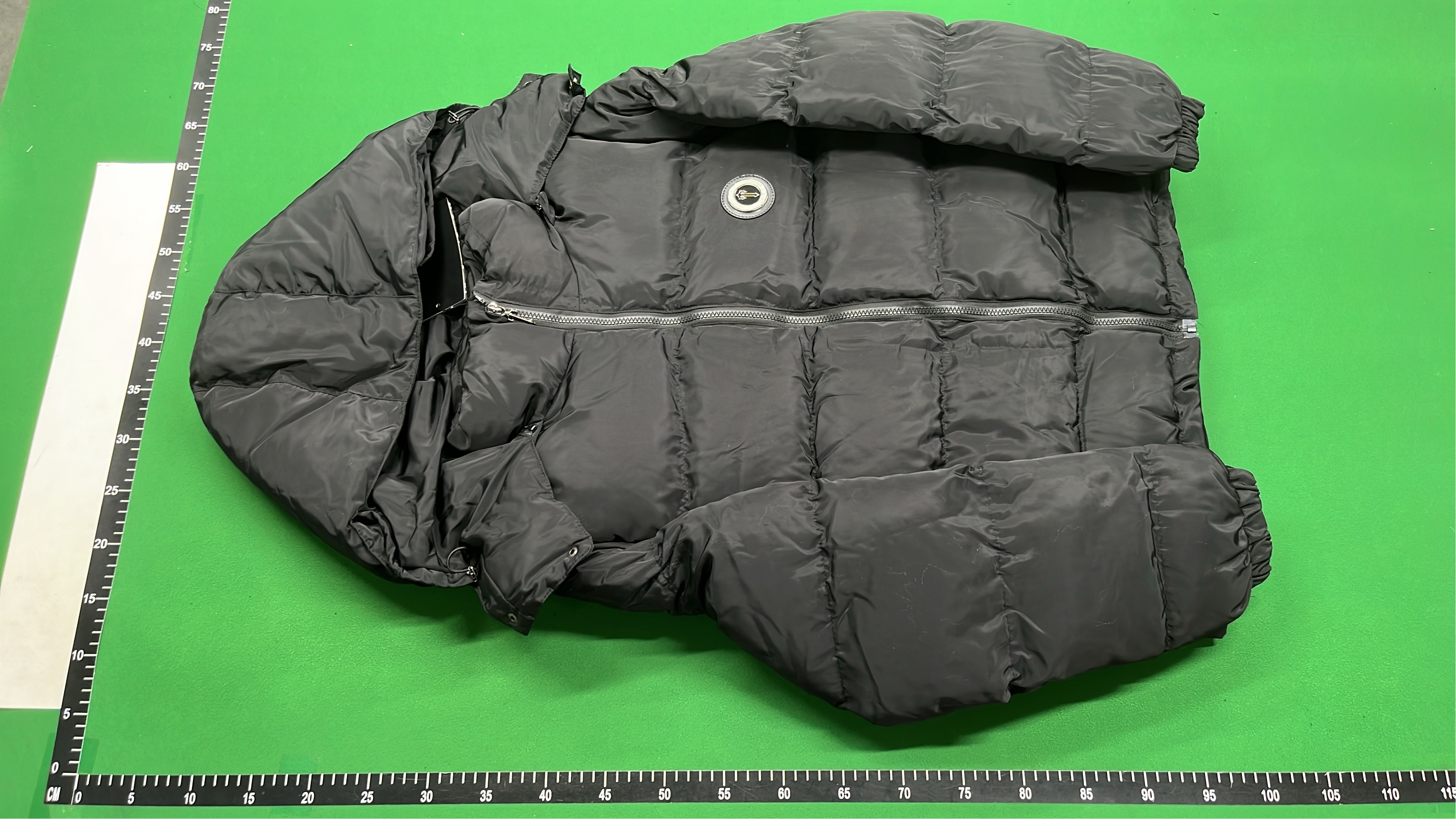 Light Blue Trapstar Puffer Jacket for Men and Women