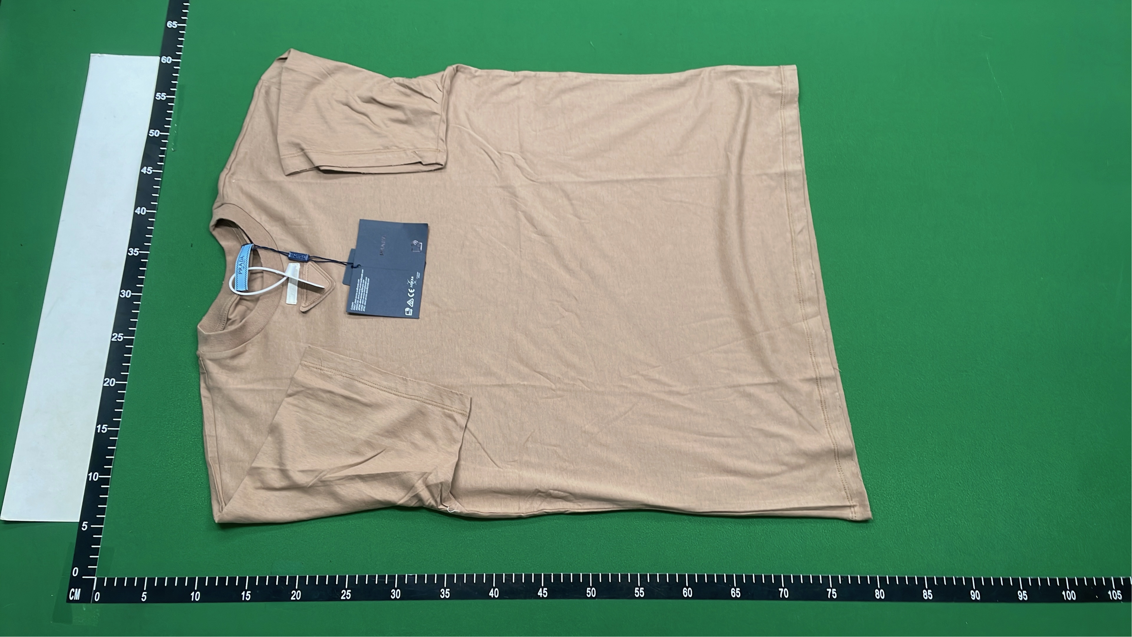 Beige Oversized T-Shirt by ANDY - Minimalist Streetwear Design