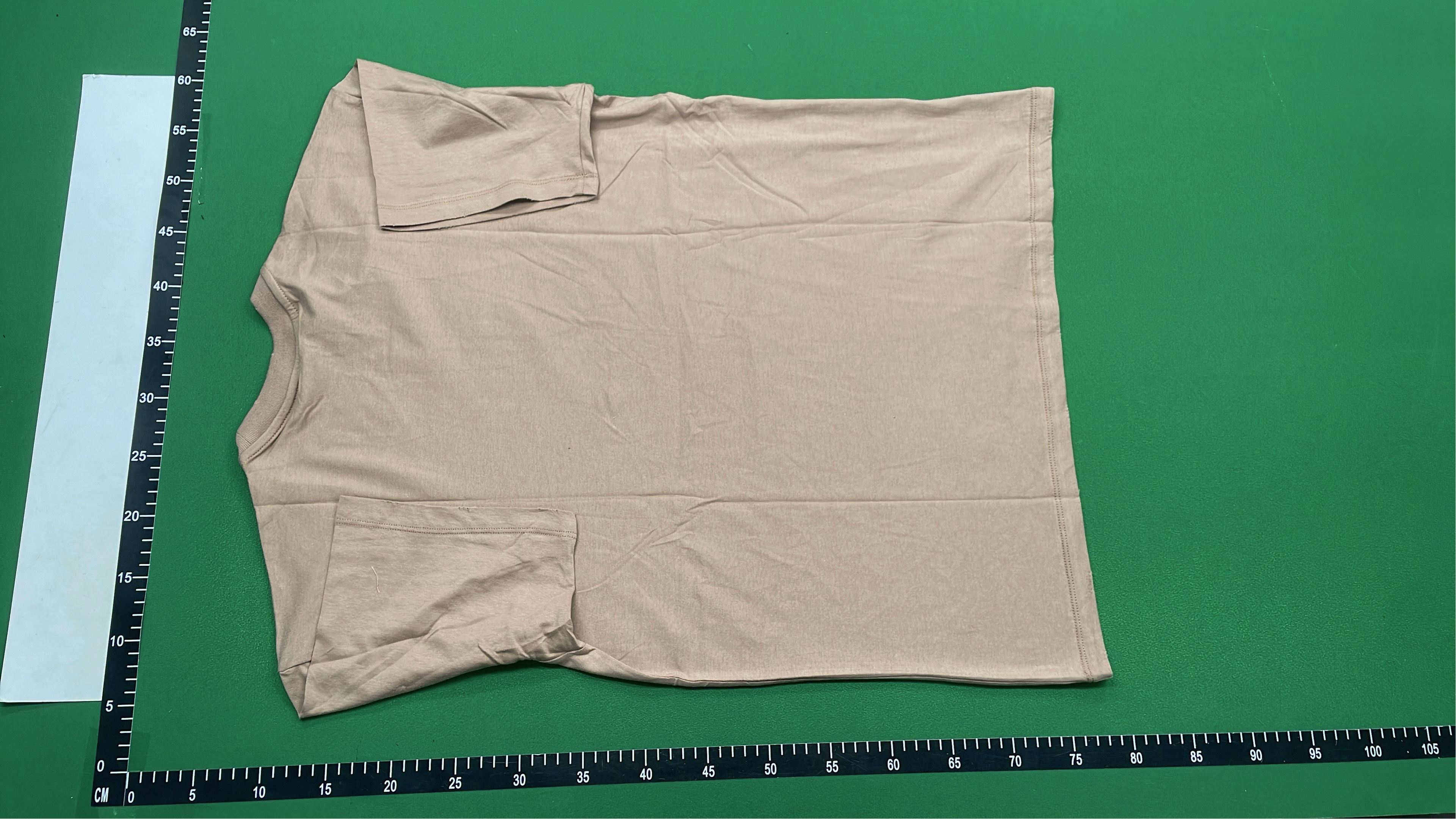 Beige Oversized T-Shirt by ANDY - Minimalist Streetwear Design