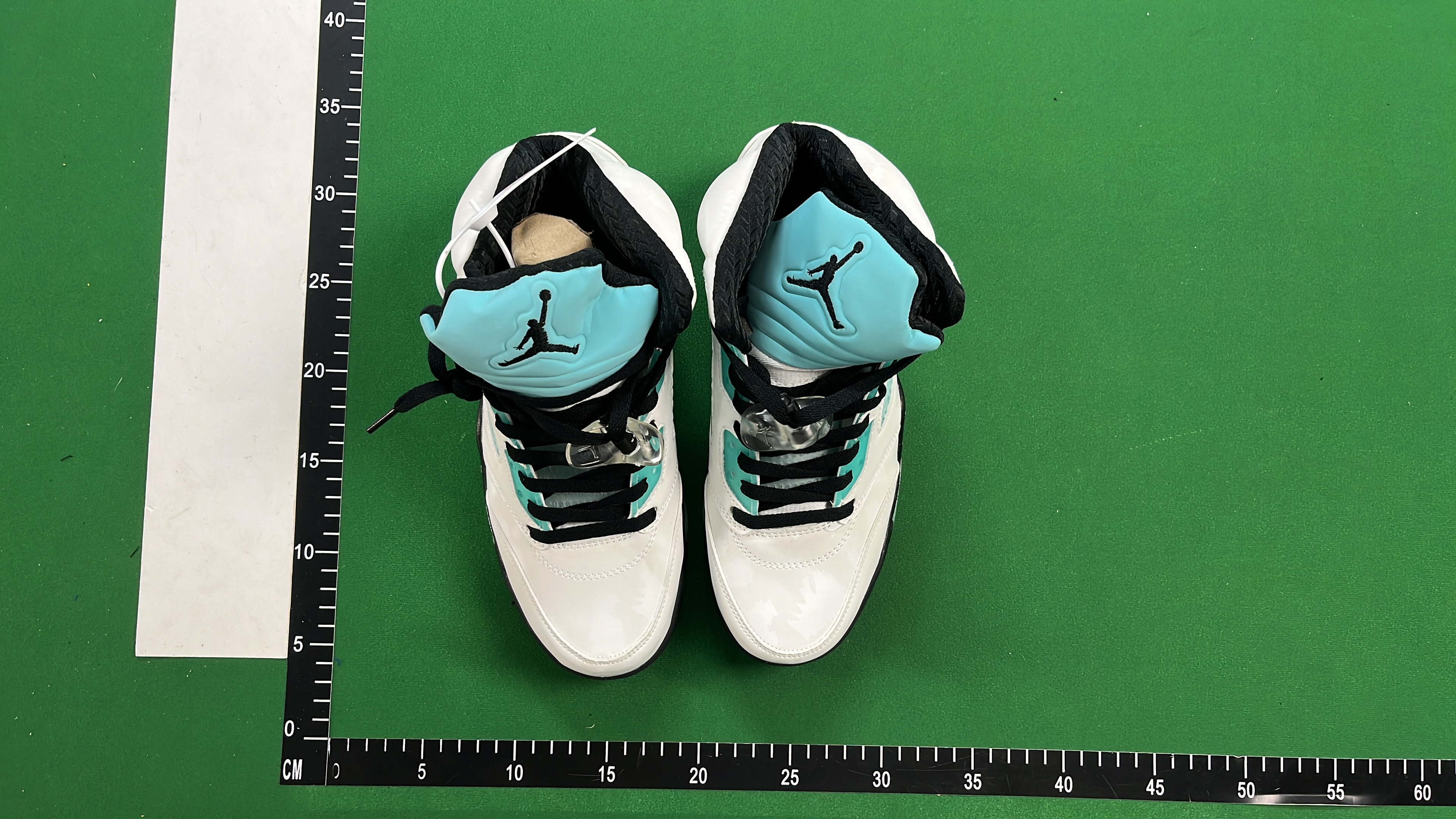 Air Jordan 5 Retro White Green 23 Basketball Shoes