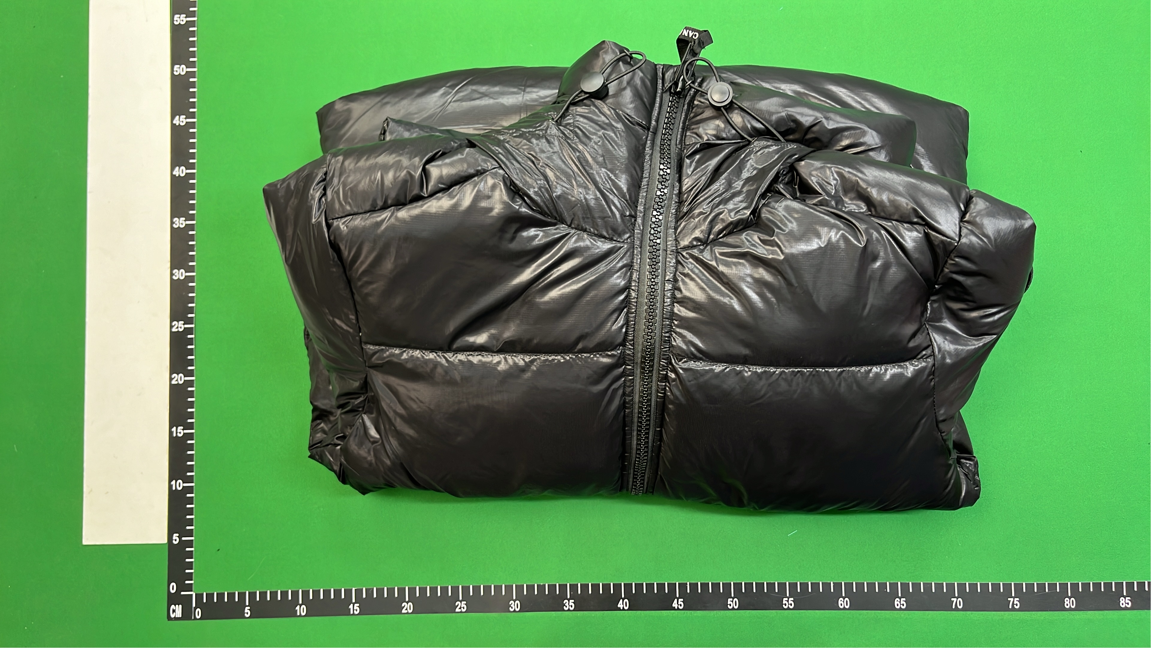 Canada Goose Black Puffer Jacket with Hood