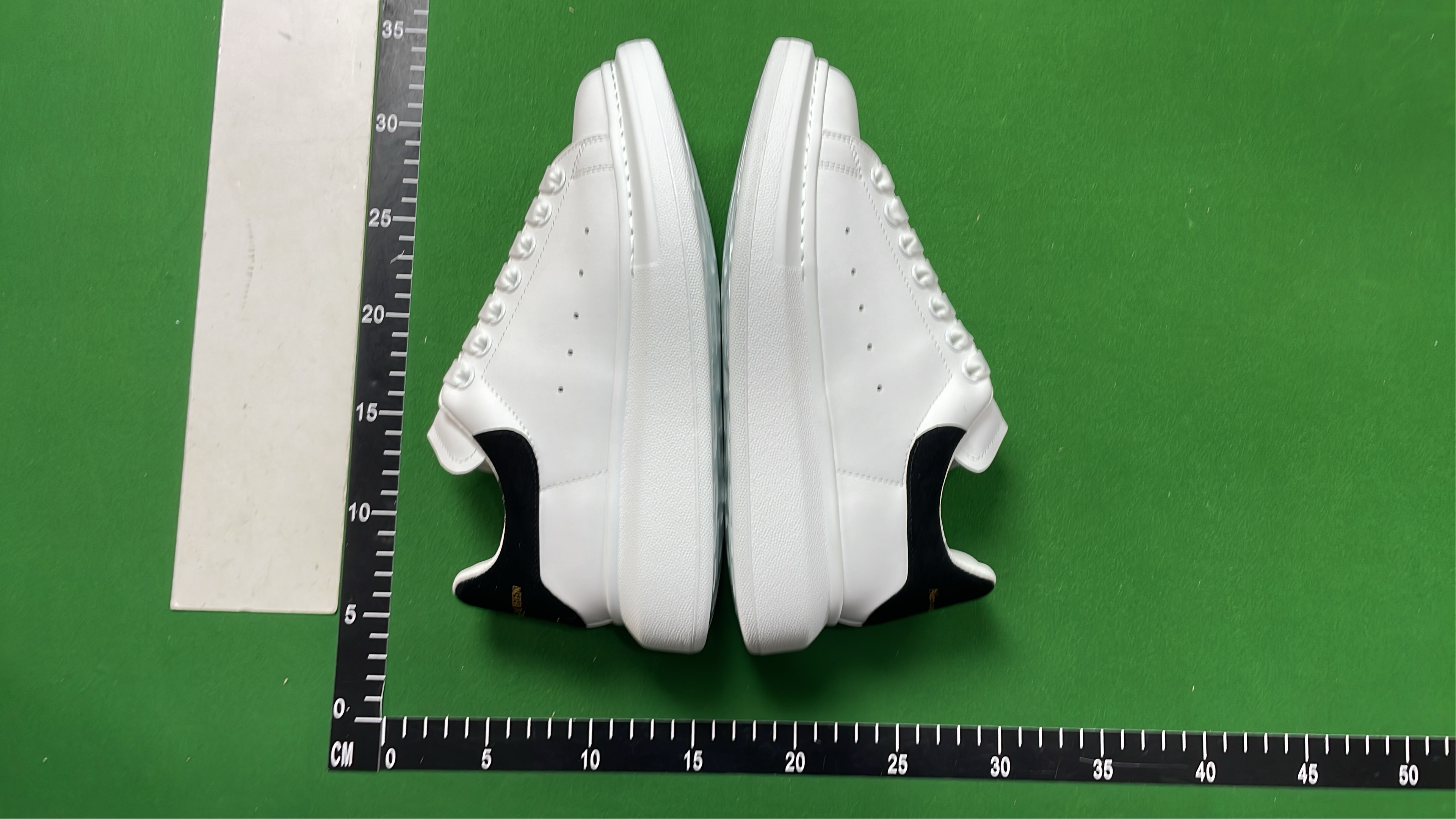 White and Pink Leather Sneakers for Women