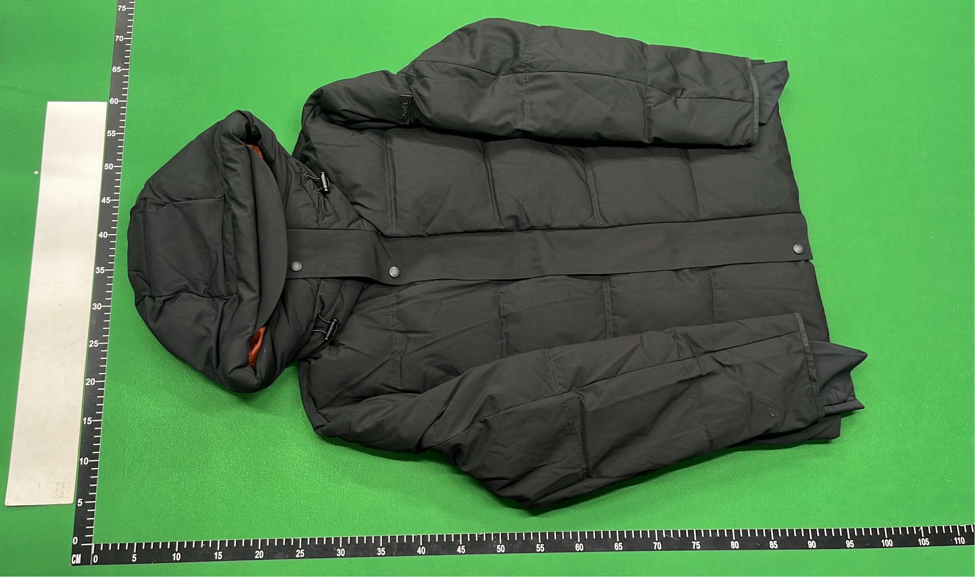 Men's Lightweight Down Hooded Jacket - Gray