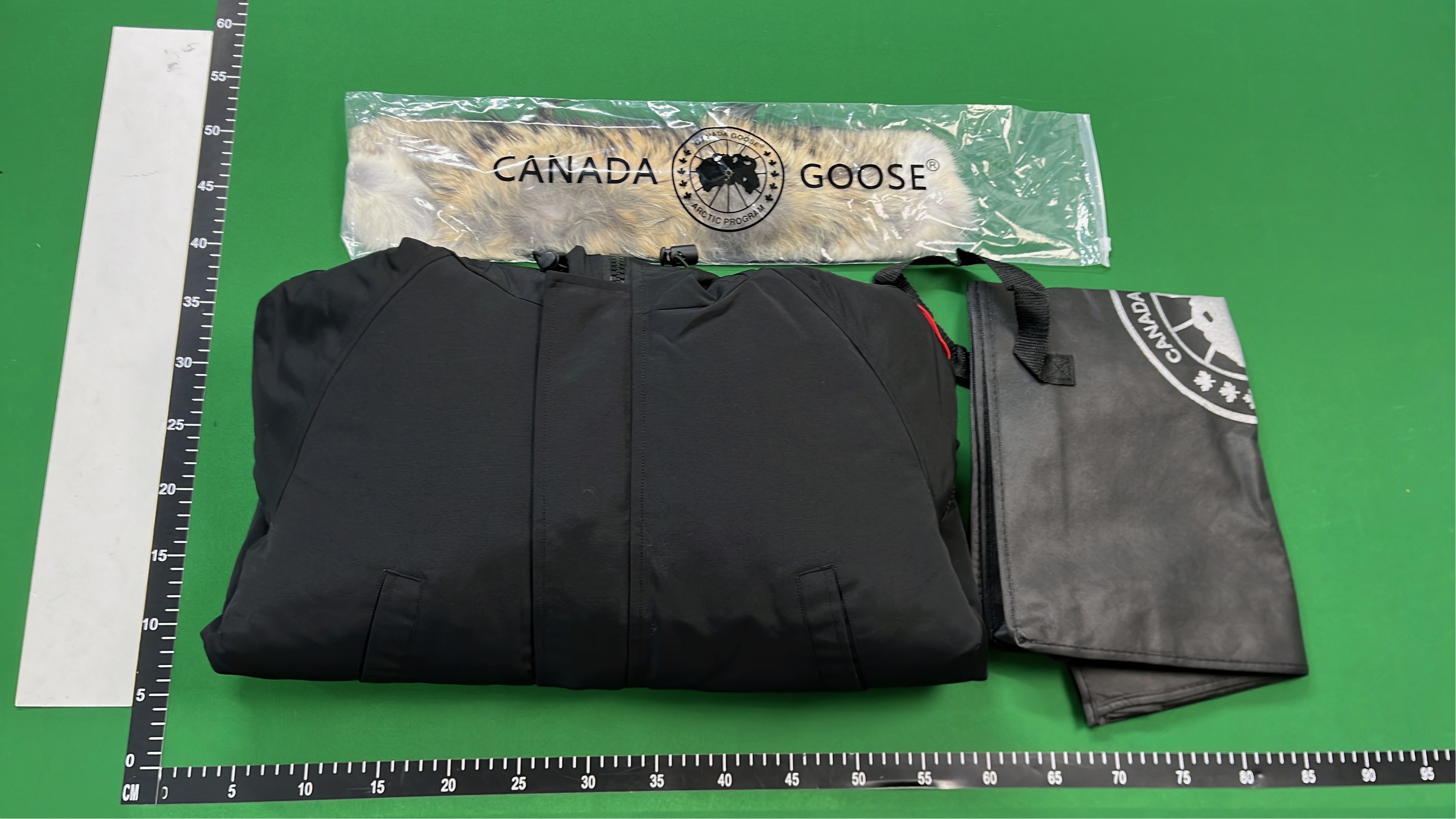 Canada Goose Grey Parka Jacket with Fur Hood