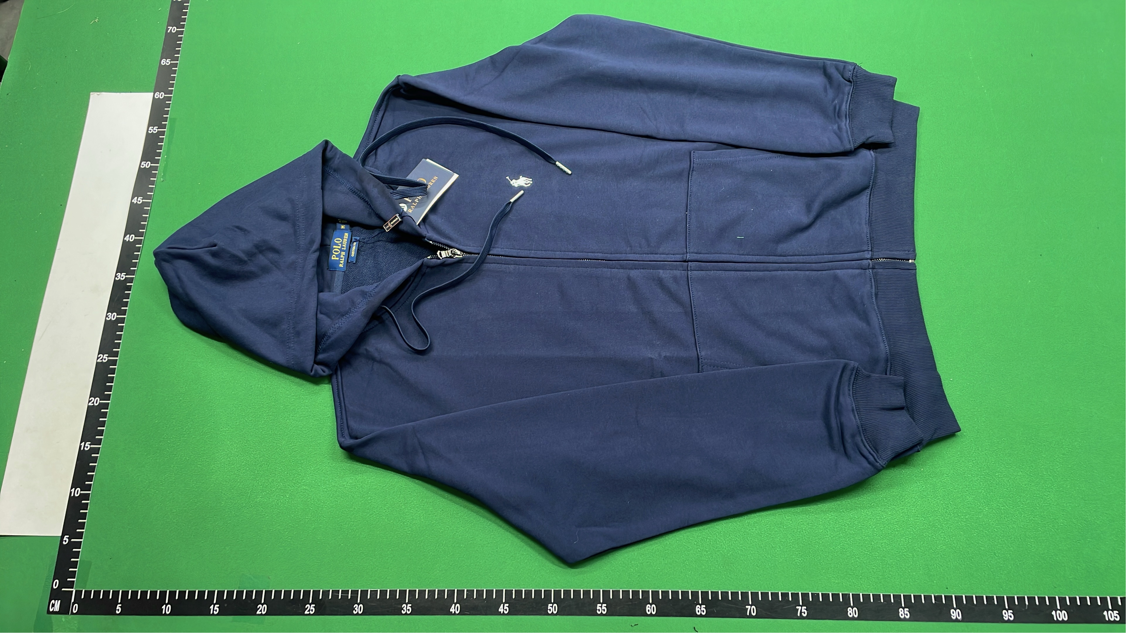 Black Polo Ralph Lauren Hoodie and Sweatpants Set
