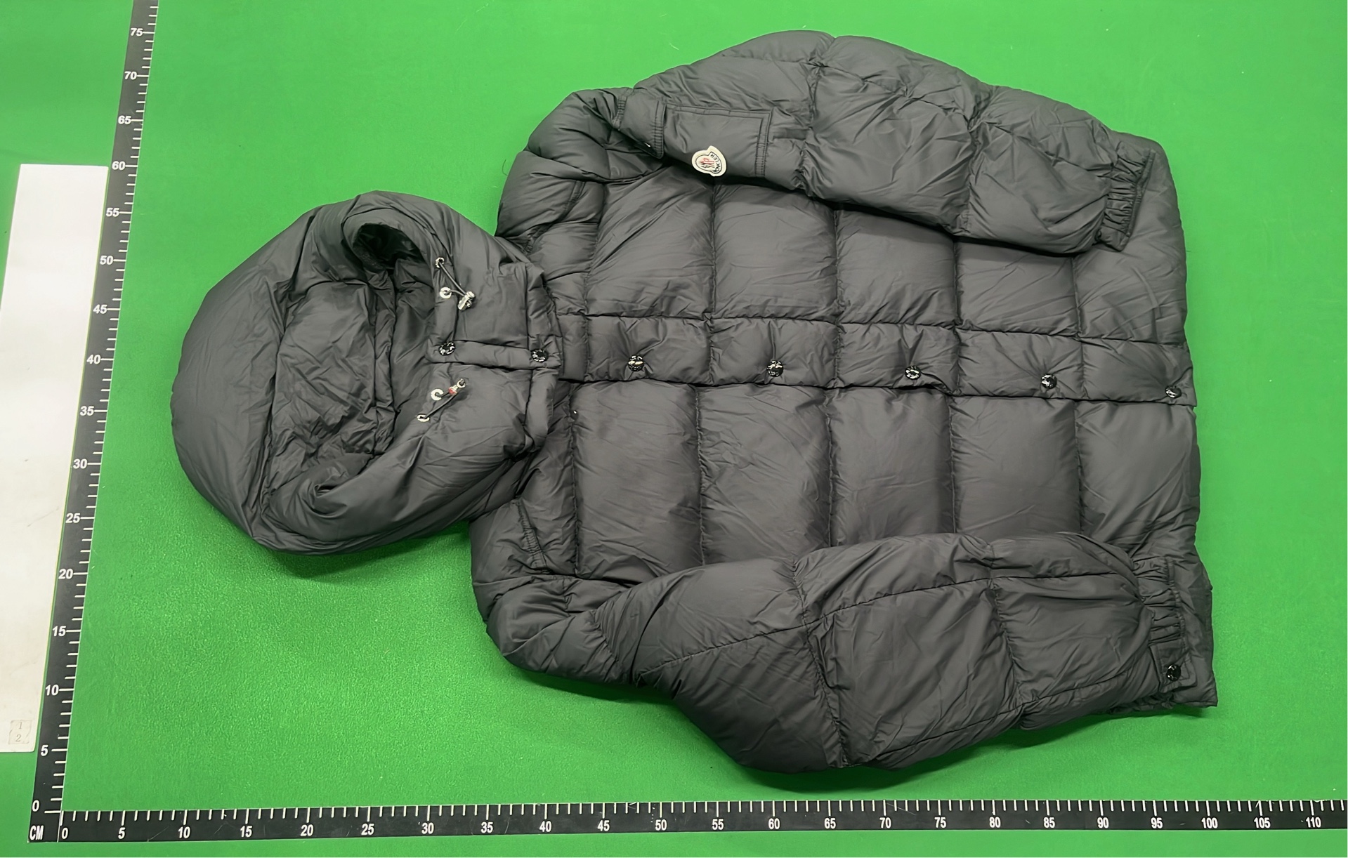 Moncler Black Puffer Jacket for Men
