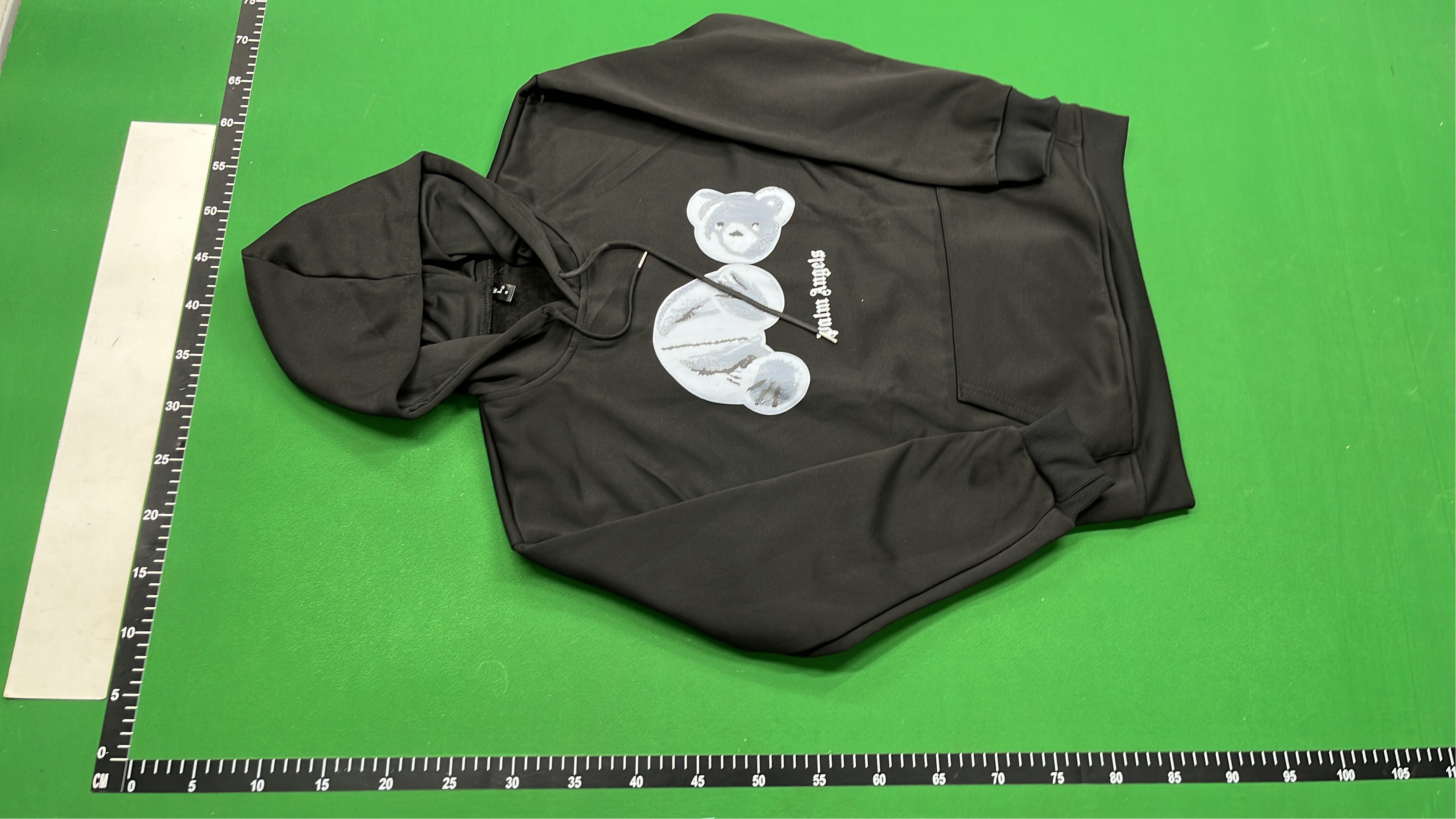 Palm Angels Hoodie Sweatshirt - Black and White Designs with Logo Print
