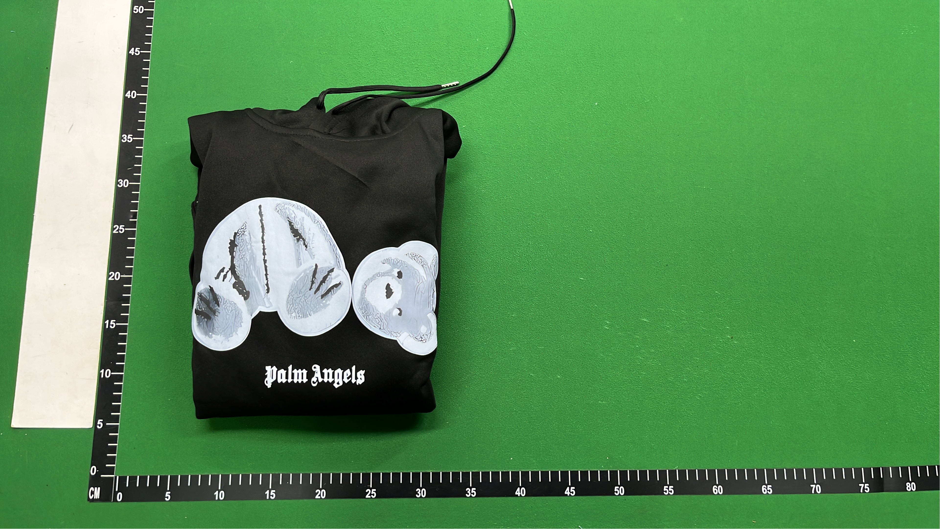 Palm Angels Hoodie Sweatshirt - Black and White Designs with Logo Print