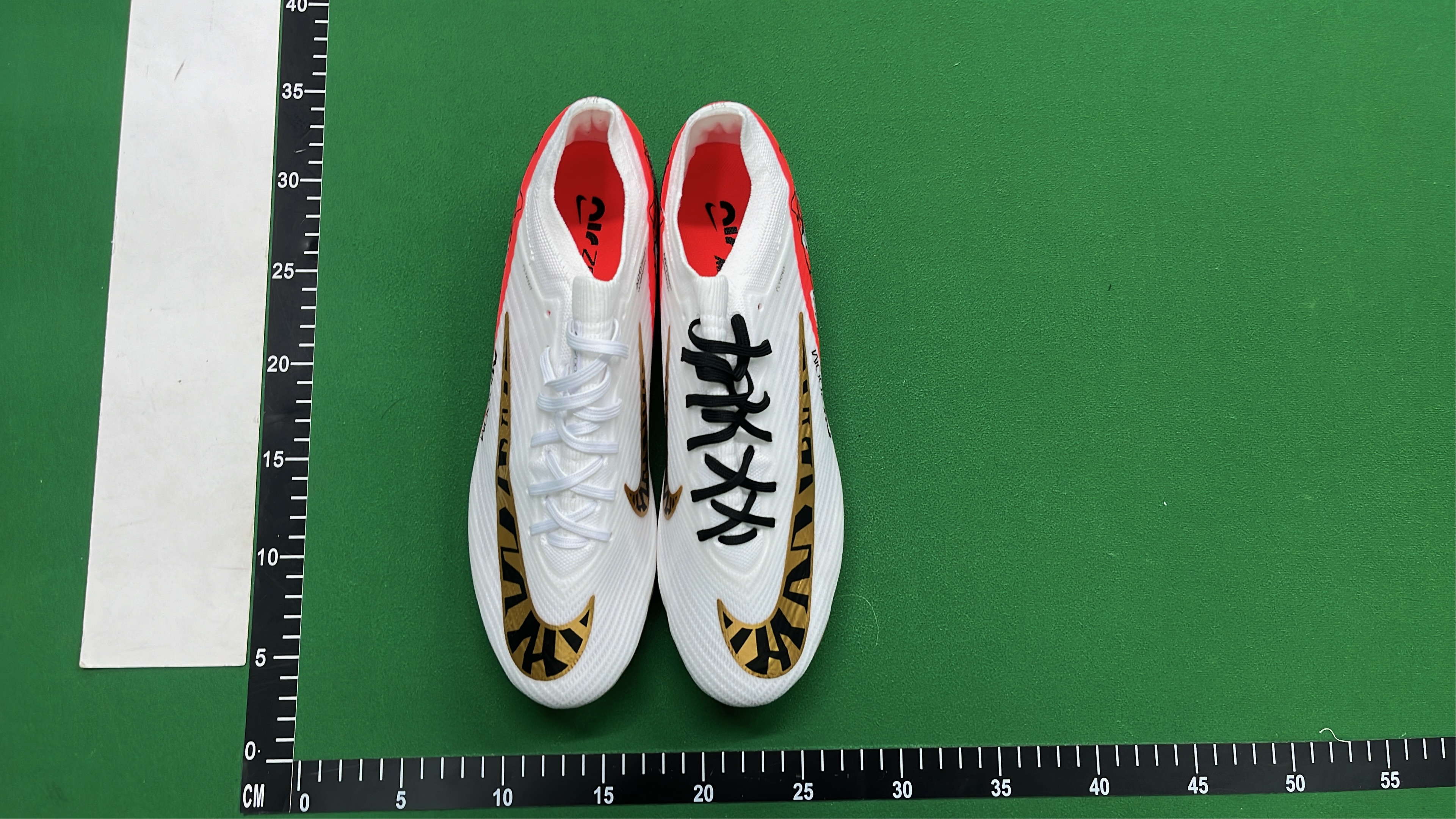 Nike Football Cleats - Bright Yellow with Pink Swoosh