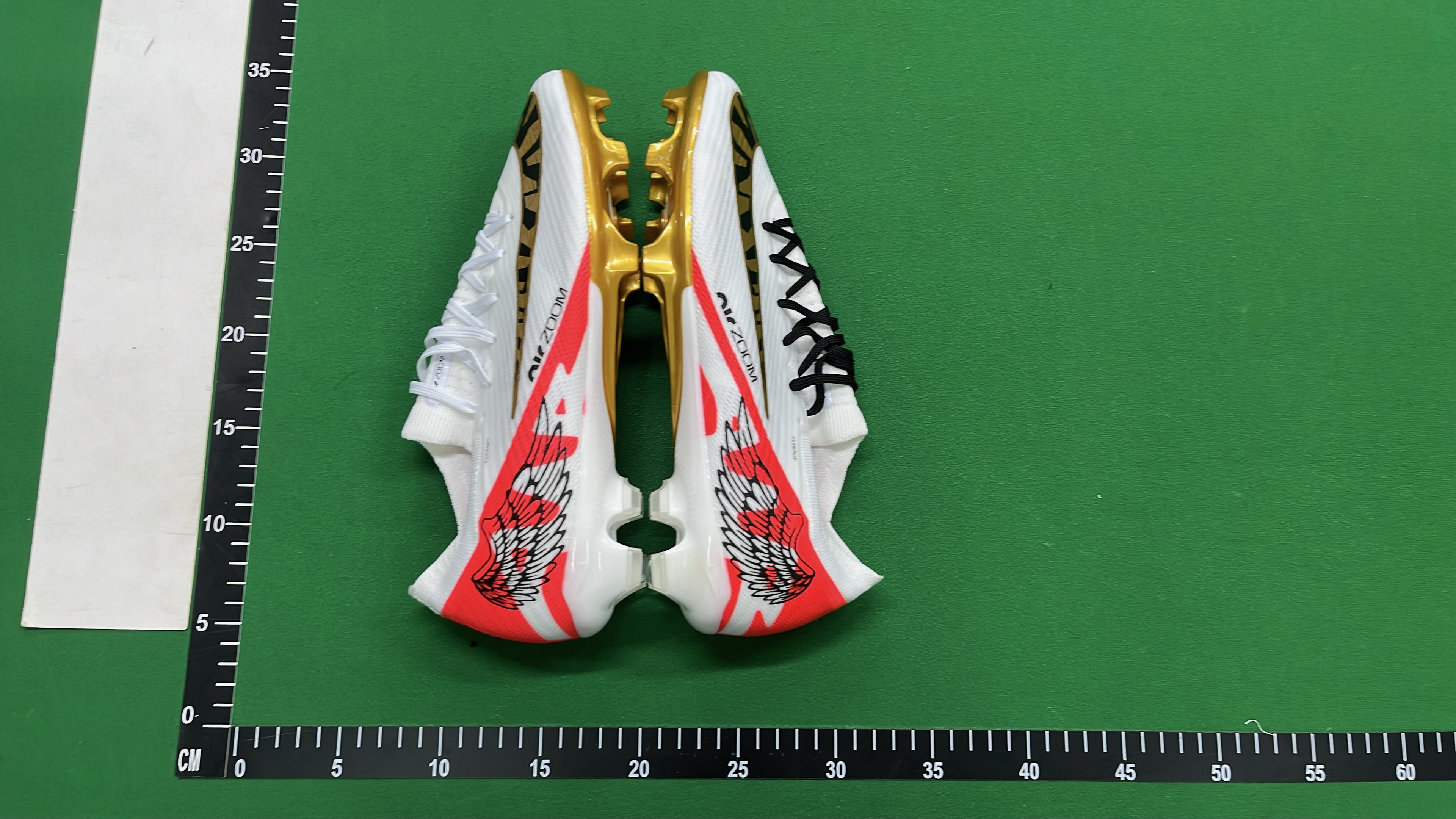 Nike Football Cleats - Bright Yellow with Pink Swoosh