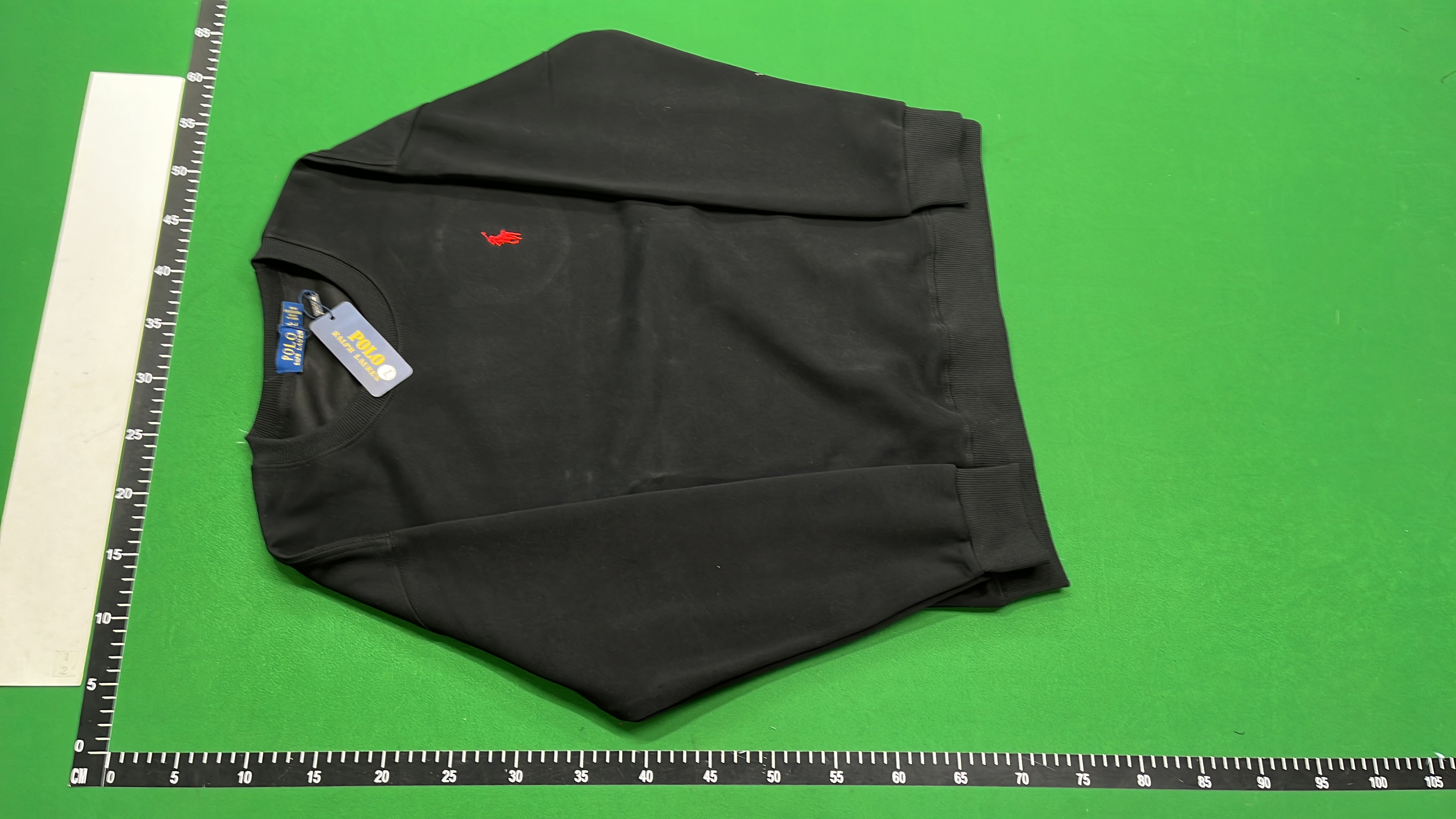 Polo Ralph Lauren White Crewneck Sweatshirt with Logo