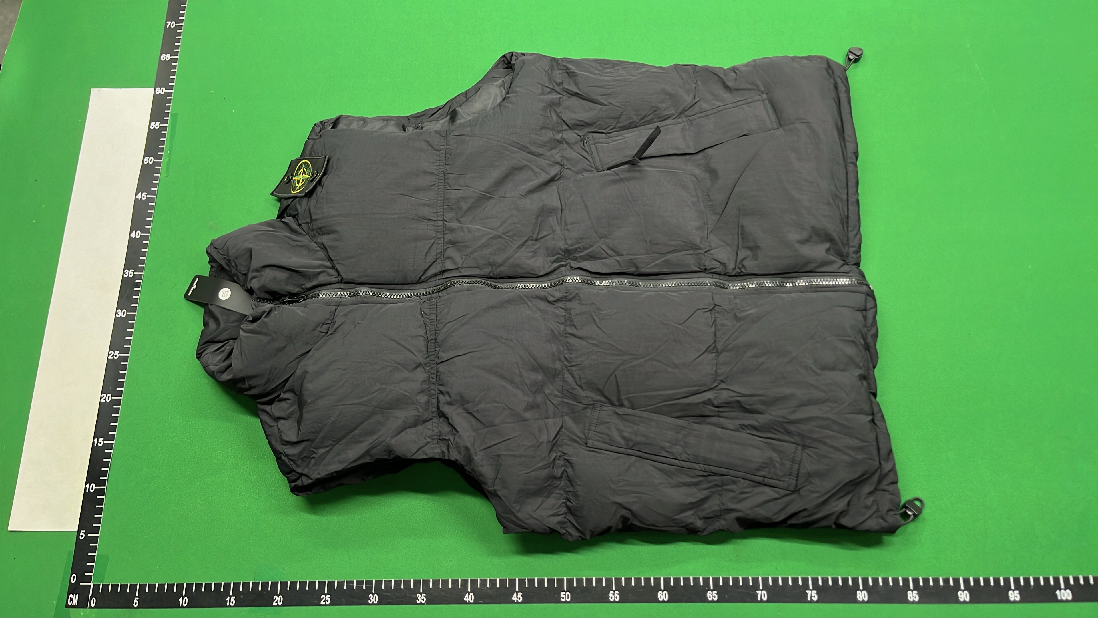 Stone Island Puffer Vest - Gray & Black