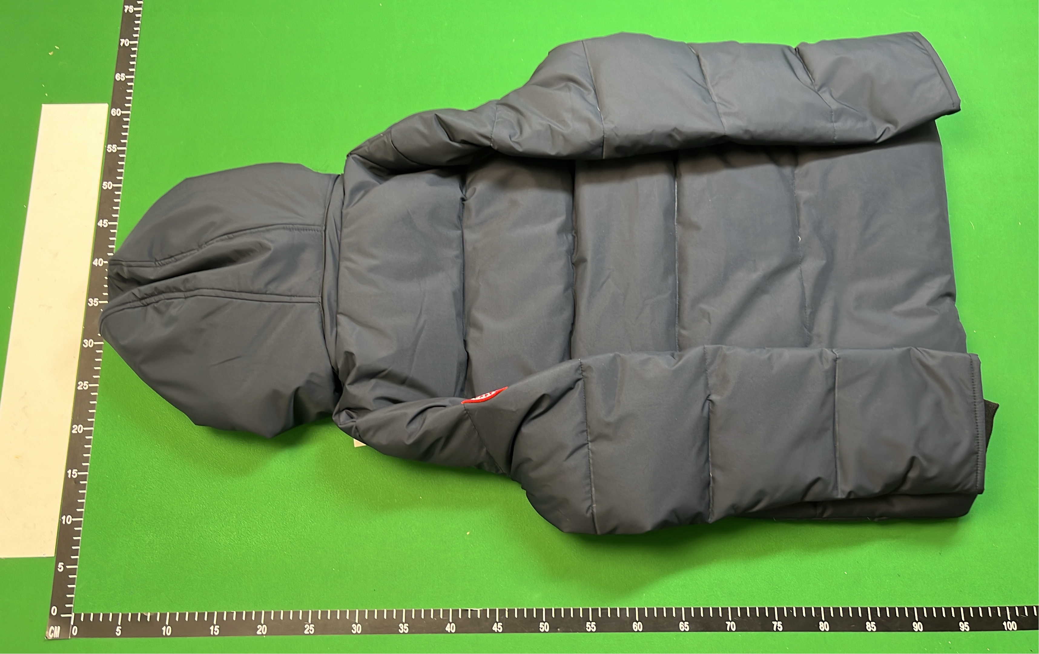 Canada Goose Black Down Jacket with Fur Trim Hood