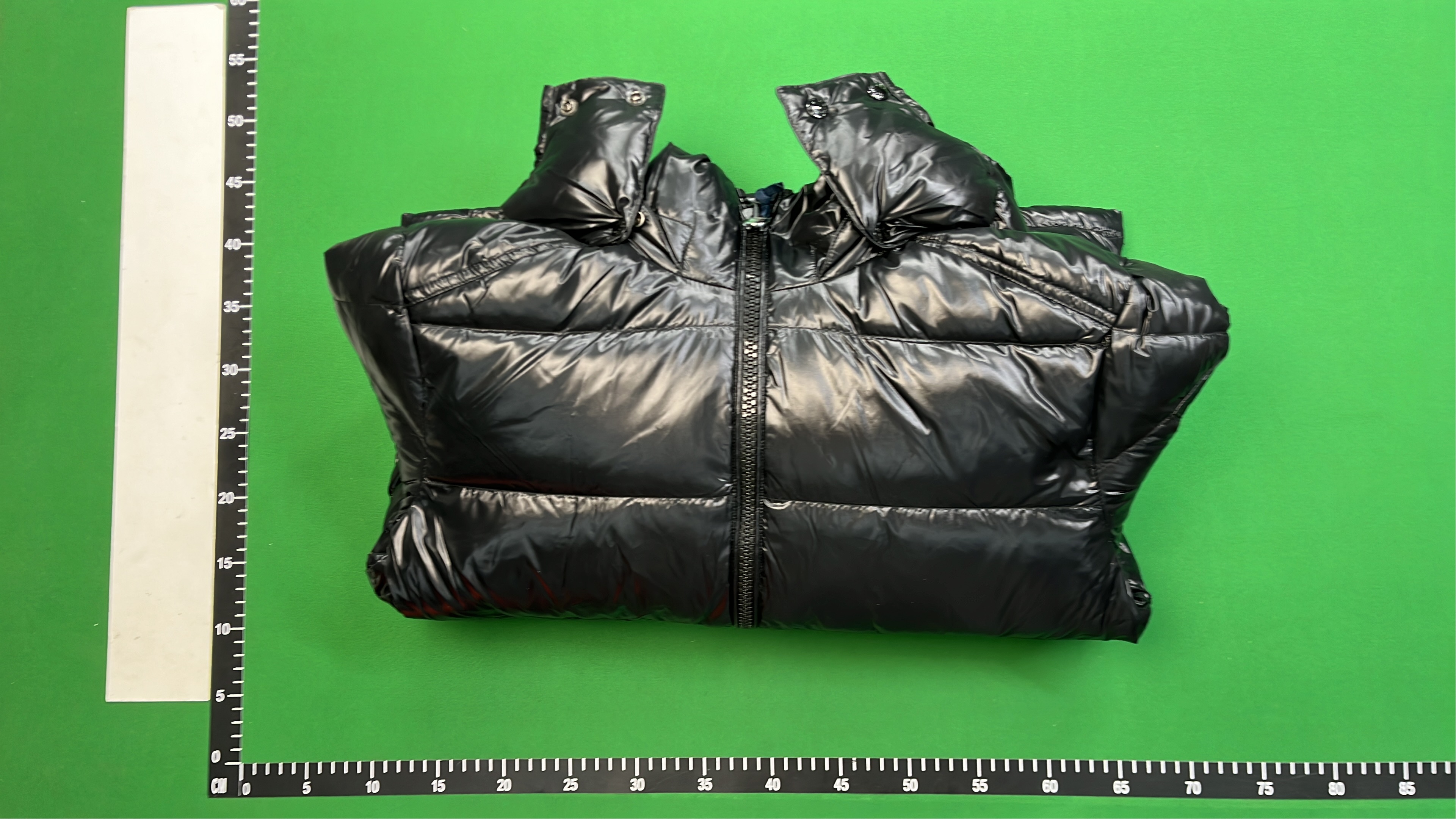 Moncler Black Puffer Jacket with Hood