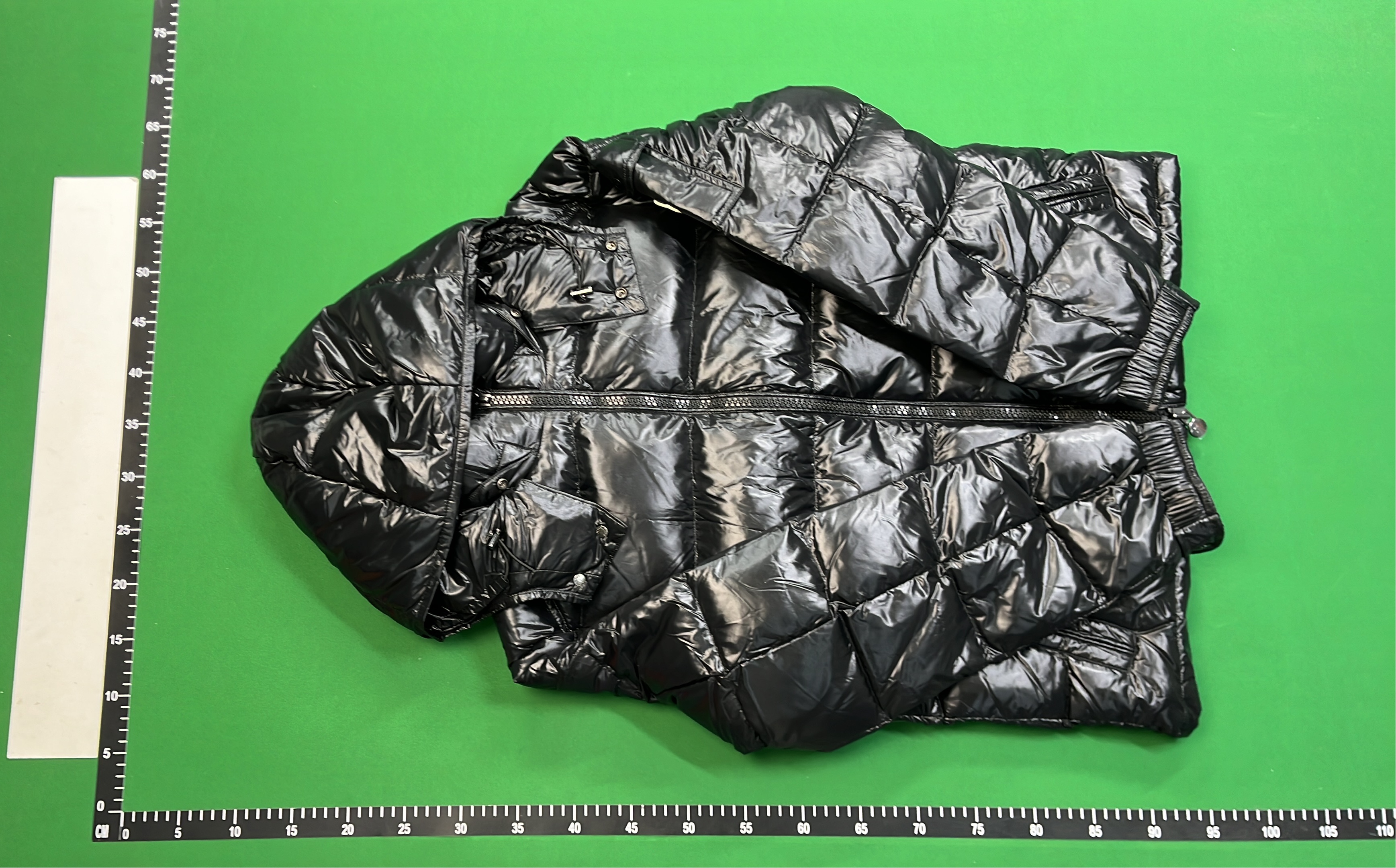 Moncler Black Puffer Jacket with Hood