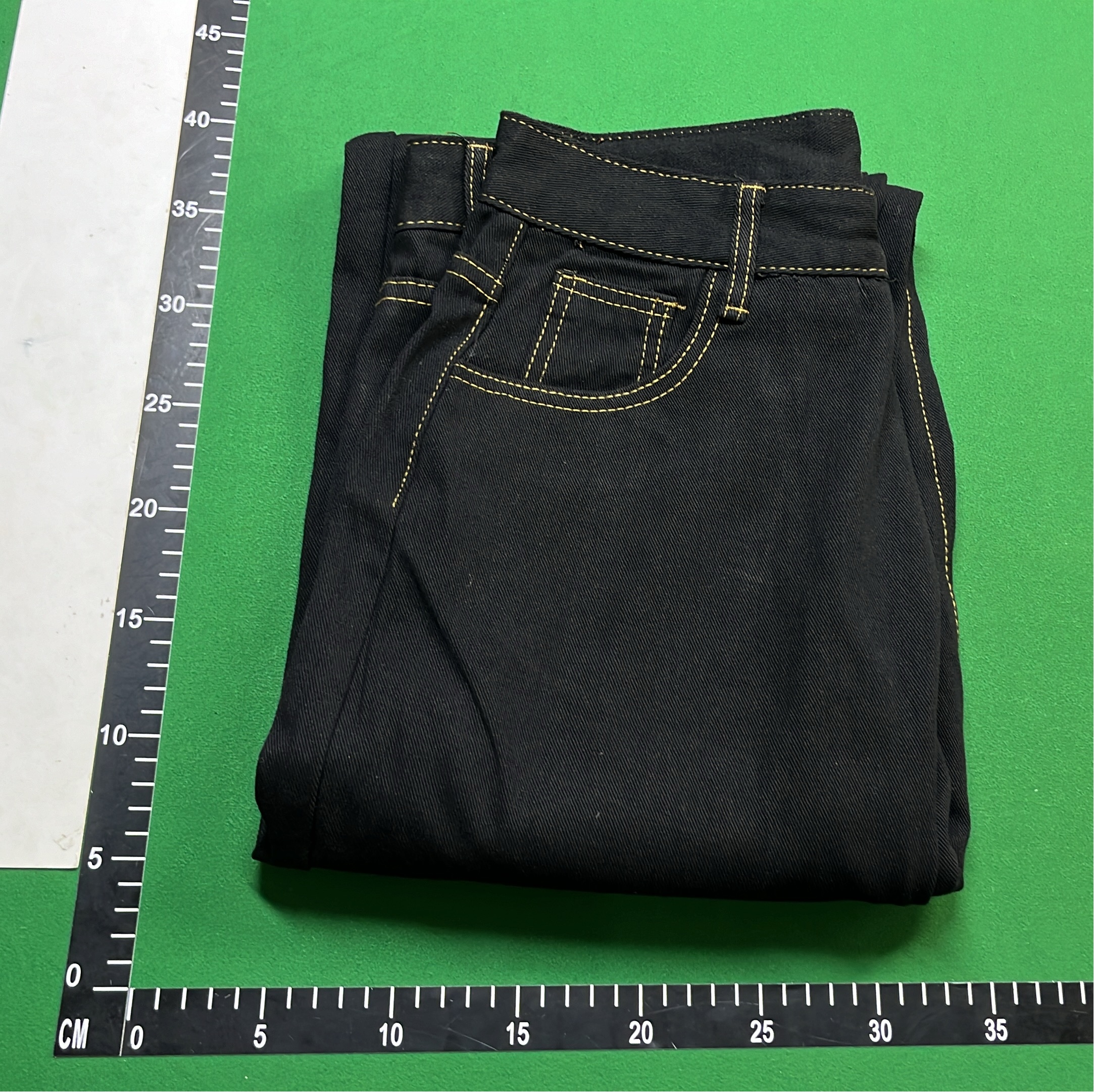 Artistic Embroidered Denim Pants for Men and Women