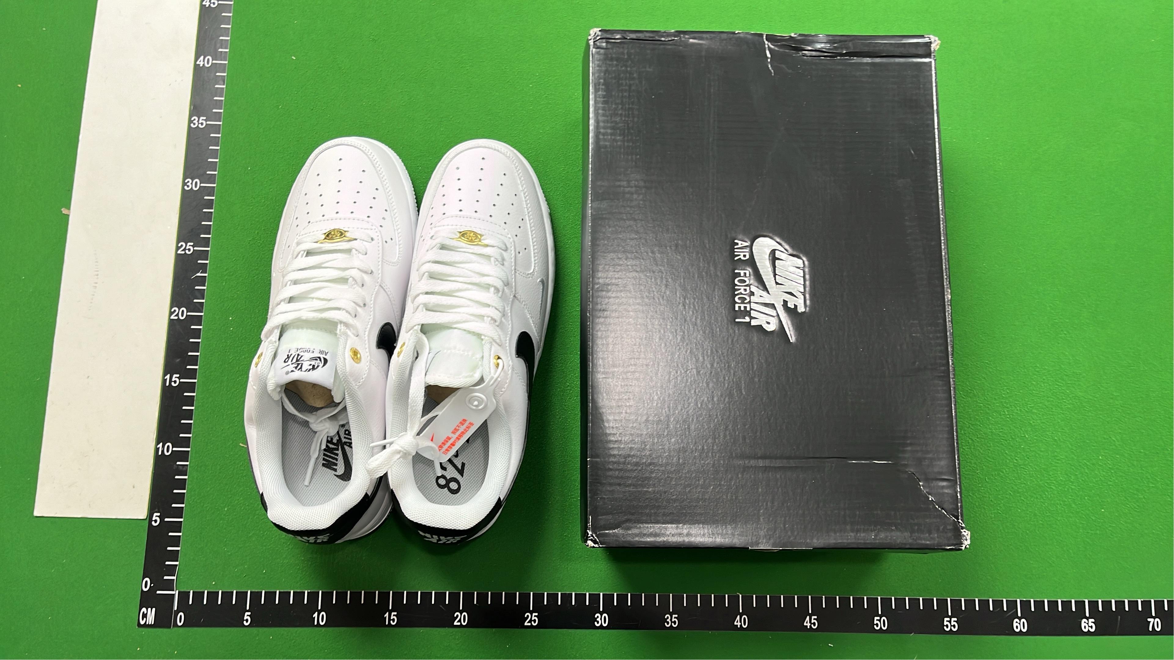 Nike Air Force 1 Low Black White Sneakers