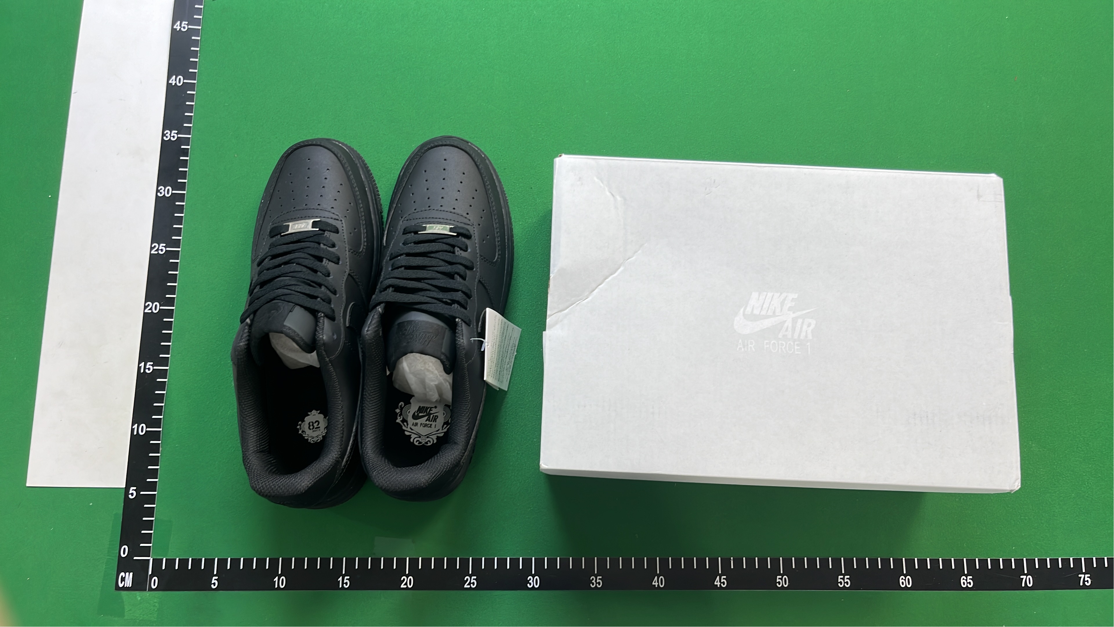 Nike Air Force 1 Low White and Black Sneakers