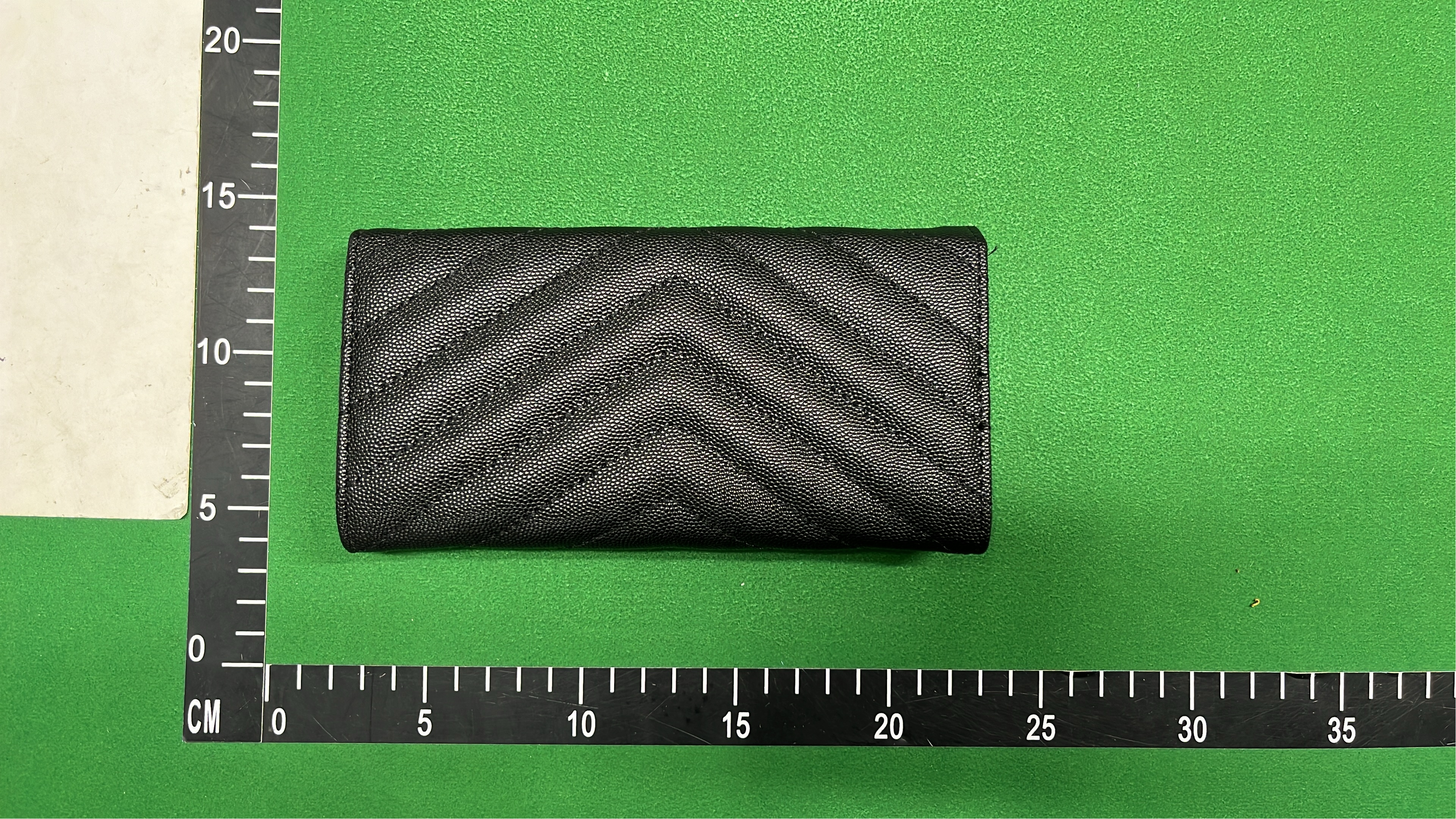 Saint Laurent Black Monogram Clutch Bag