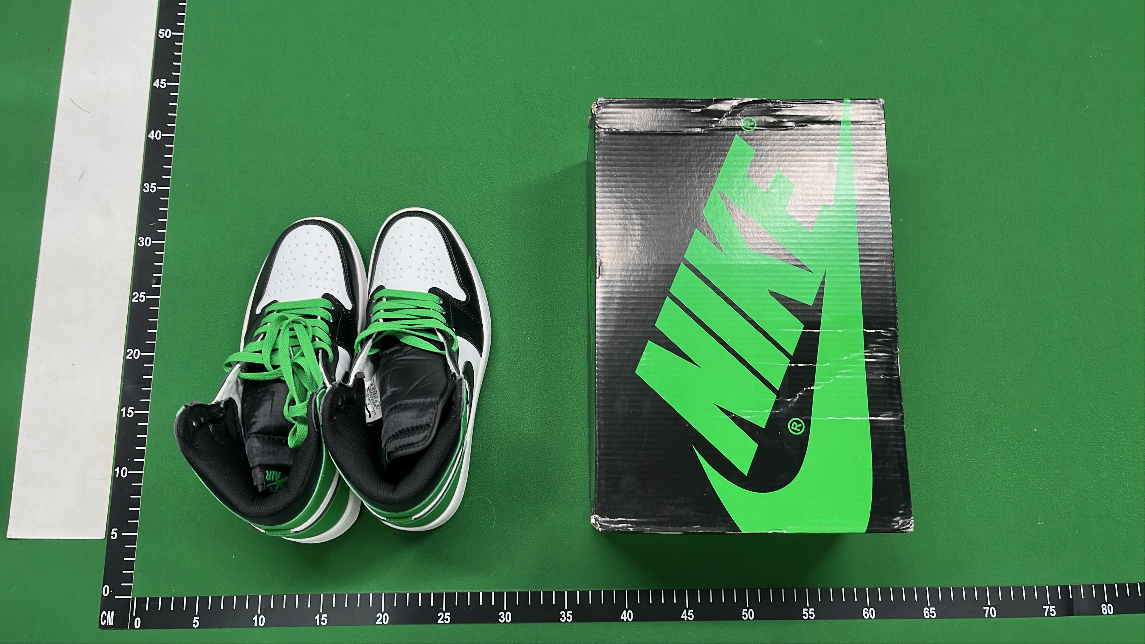 Air Jordan 1 High OG Green Black White Sneakers