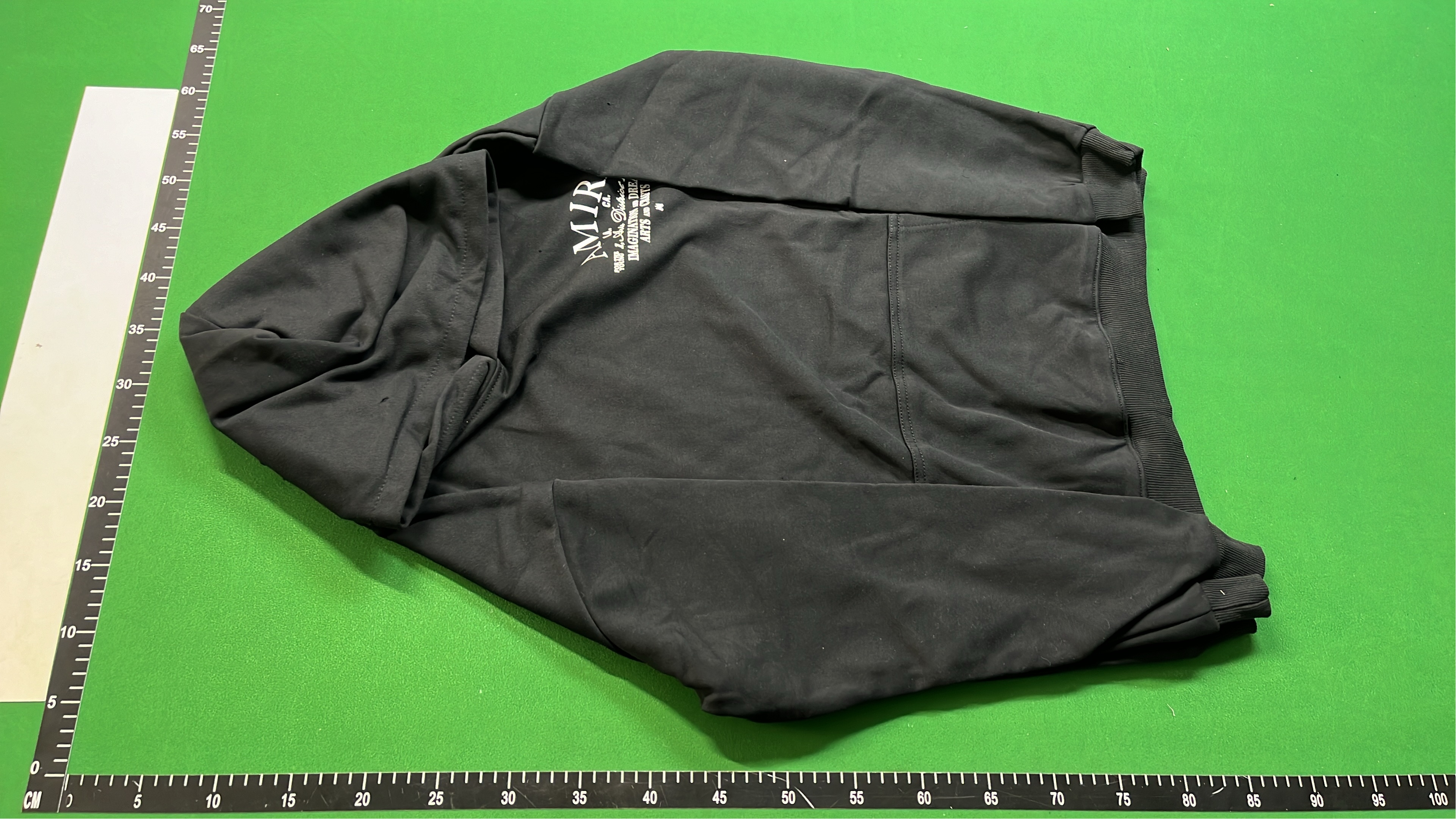 Black Hoodie with Embellished Logo Design
