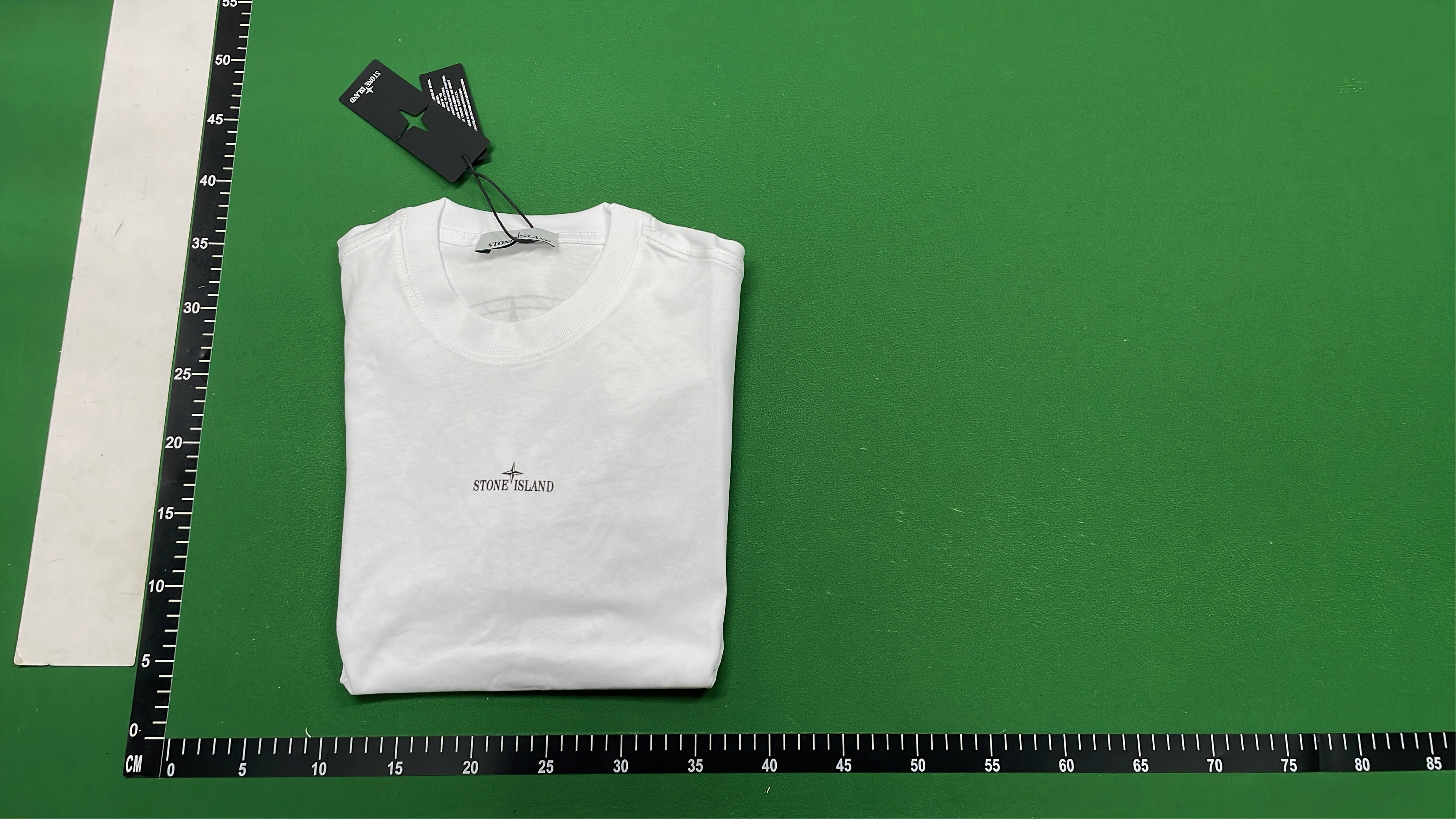Stone Island White T-Shirt 627 Model