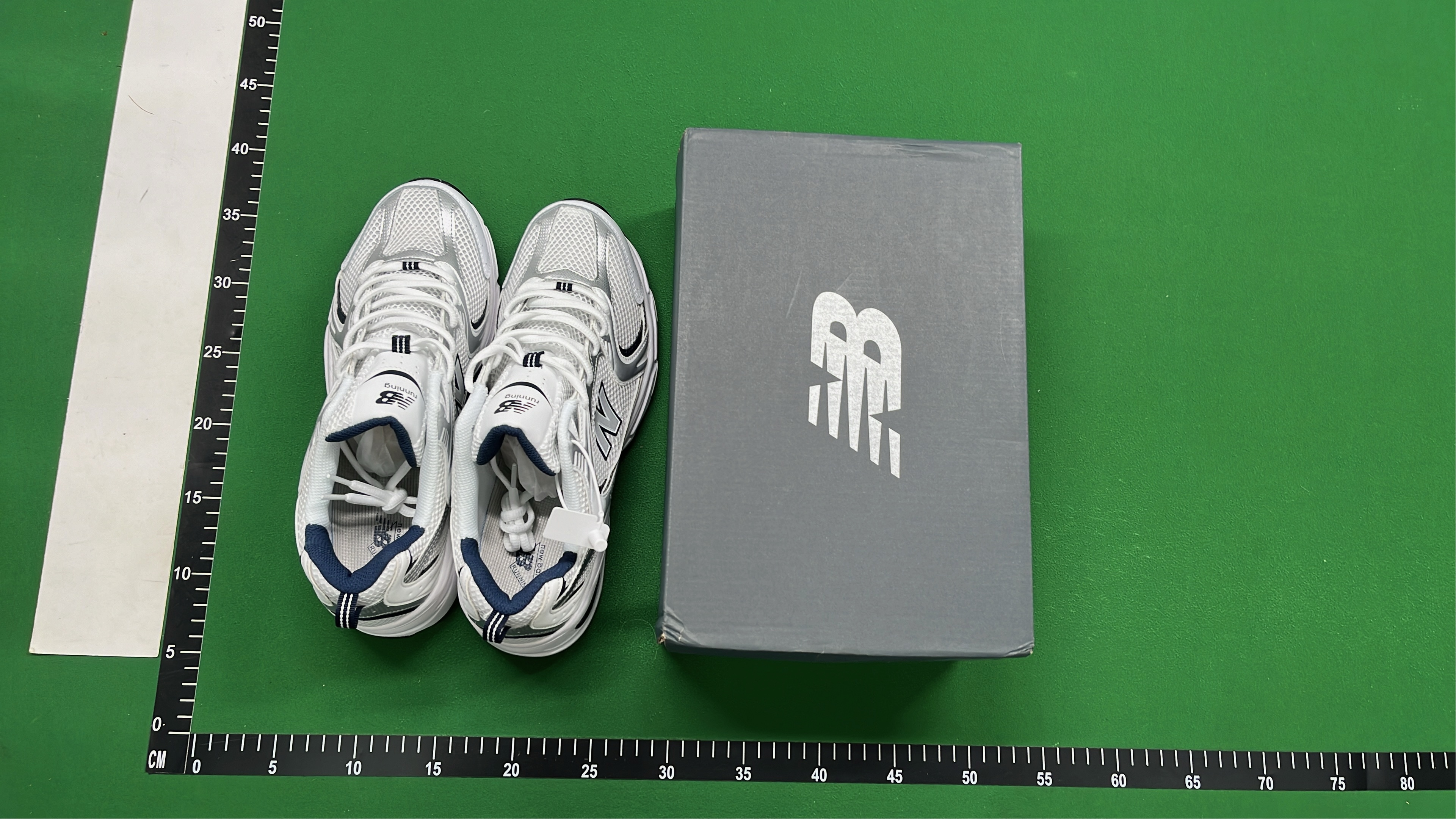 New Balance 550 White Navy Running Shoes HL17950726