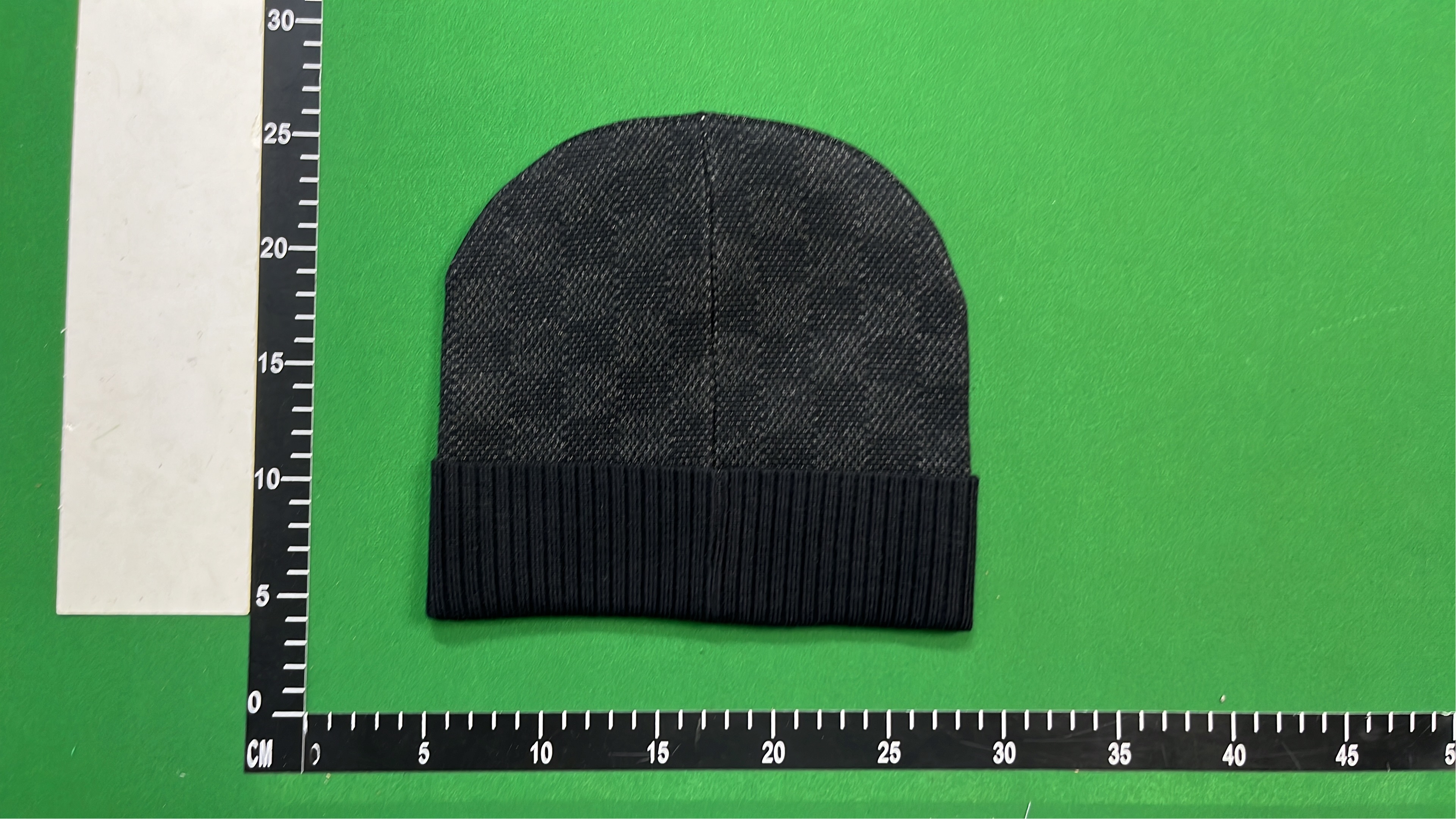 LV Monogram Checkered Beanie Hat - Brown