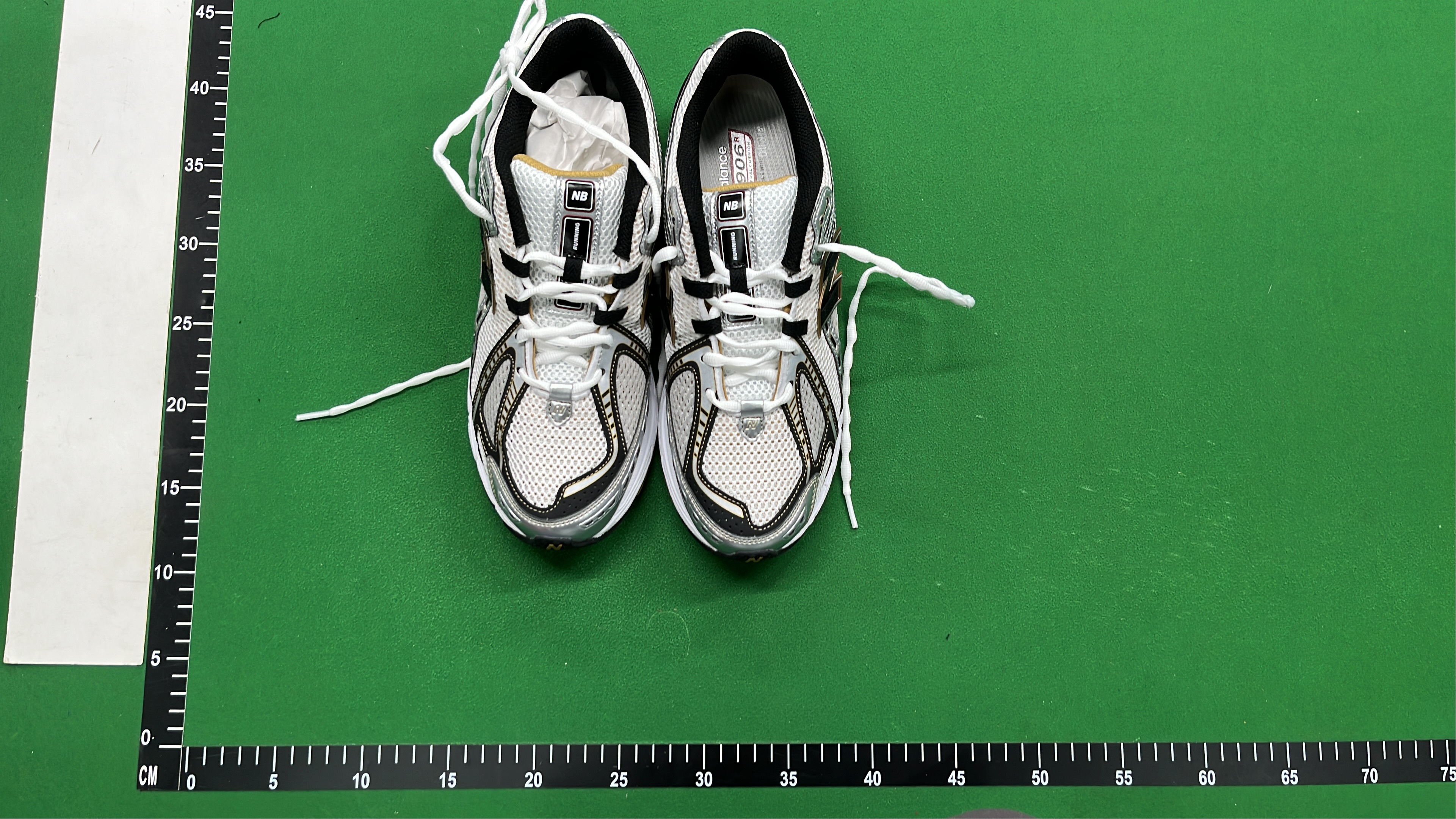 New Balance 1906R Running Shoes White Black Gold