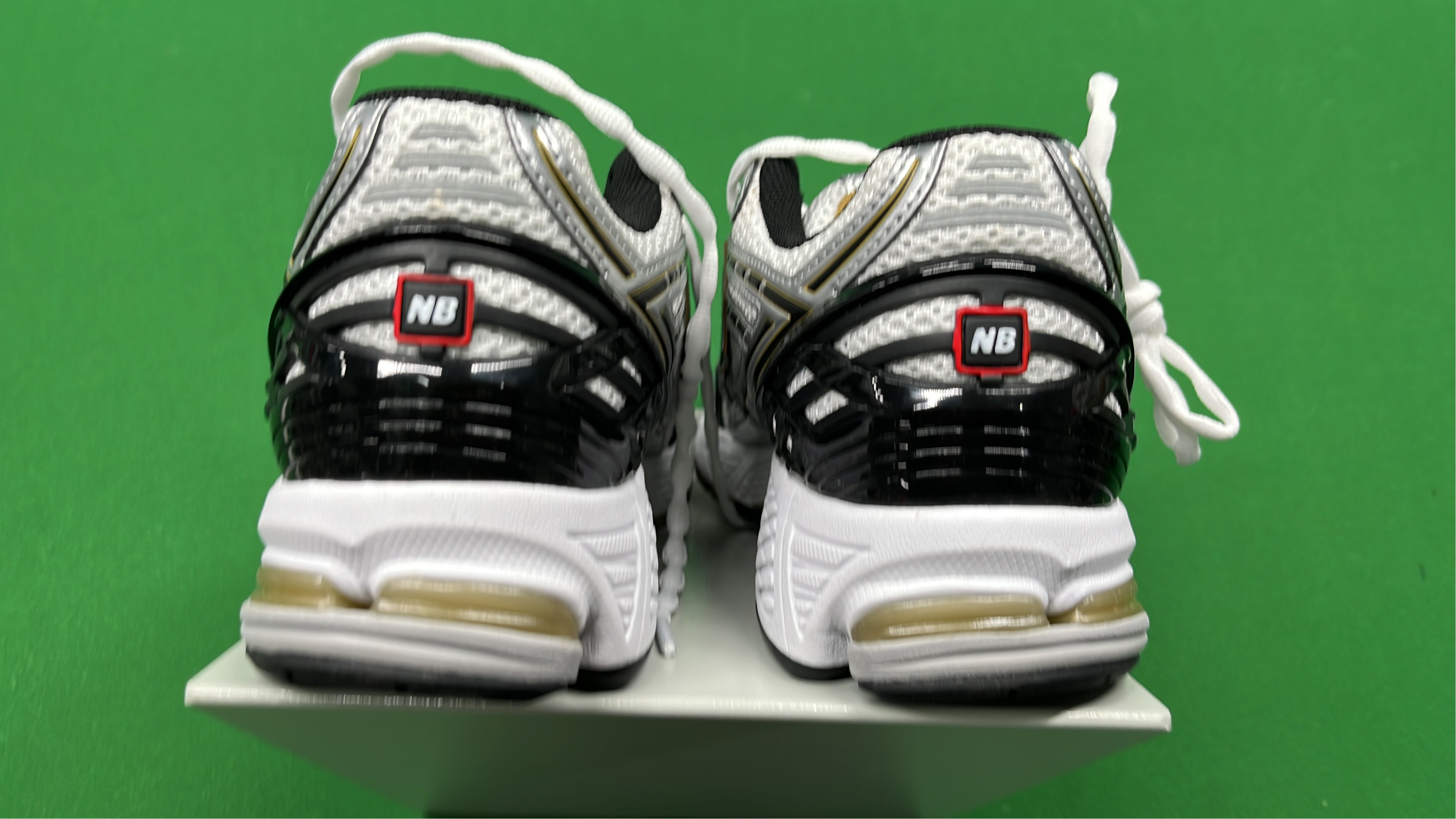 New Balance 1906R Running Shoes White Black Gold