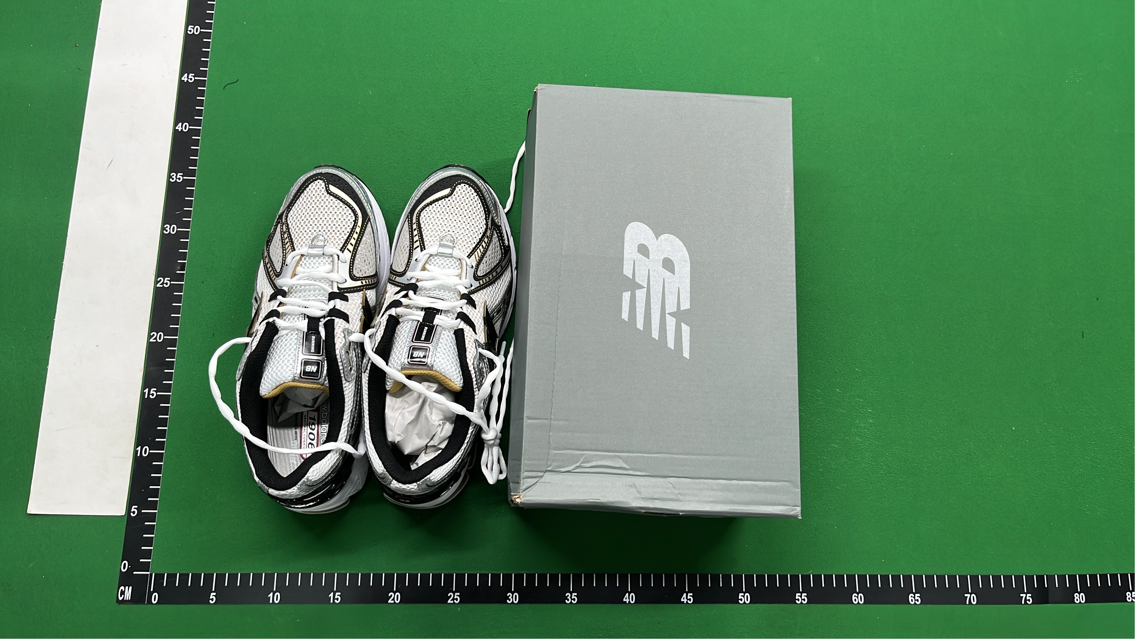 New Balance 1906R Running Shoes White Black Gold
