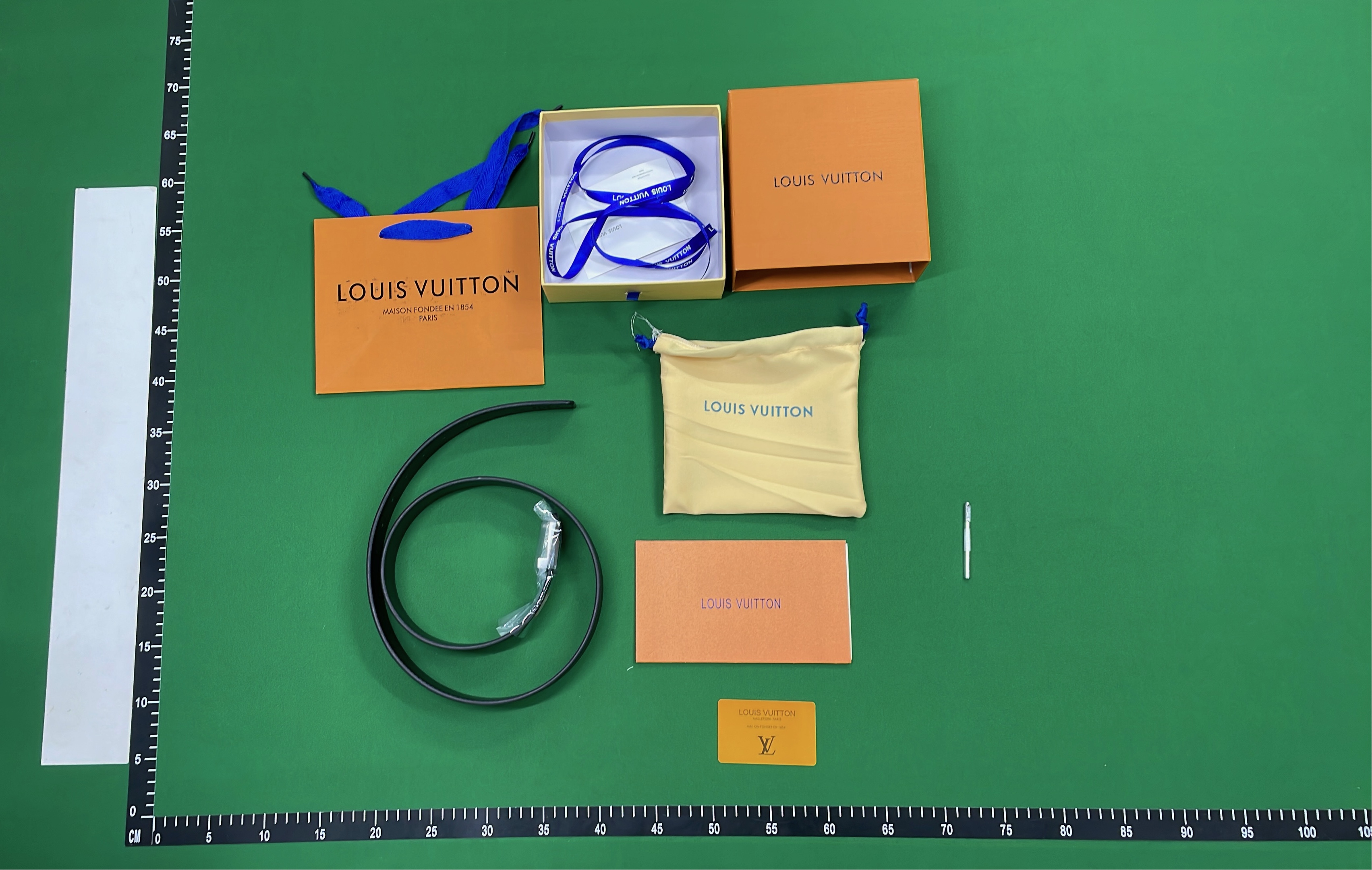 Louis Vuitton Monogram Leather Watch Strap