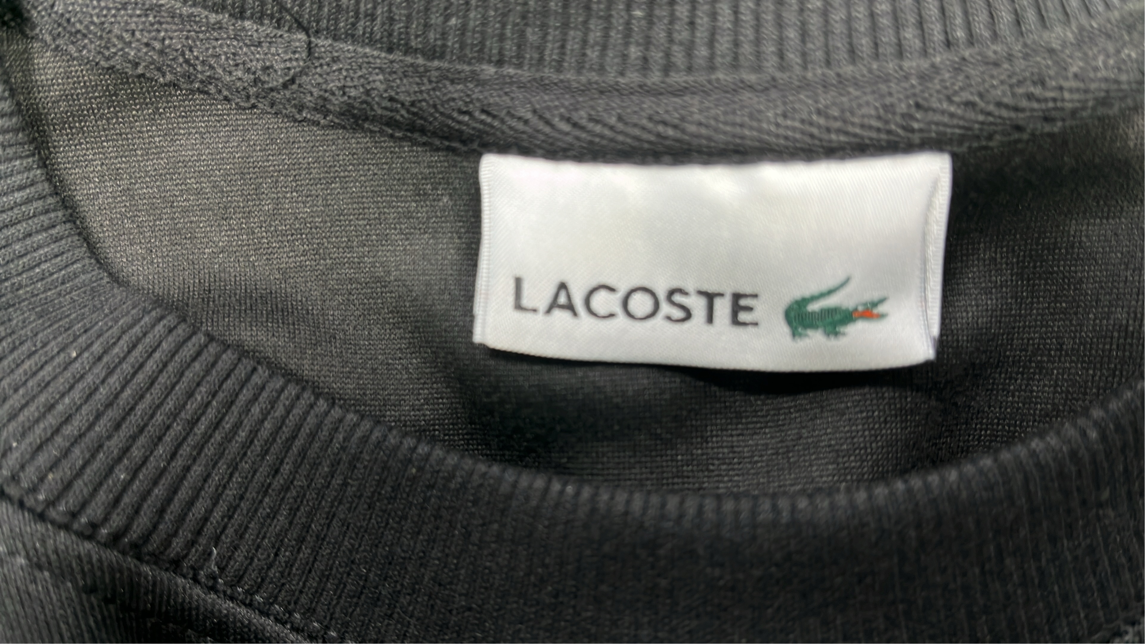 Lacoste Green Logo Sweatshirt for Men