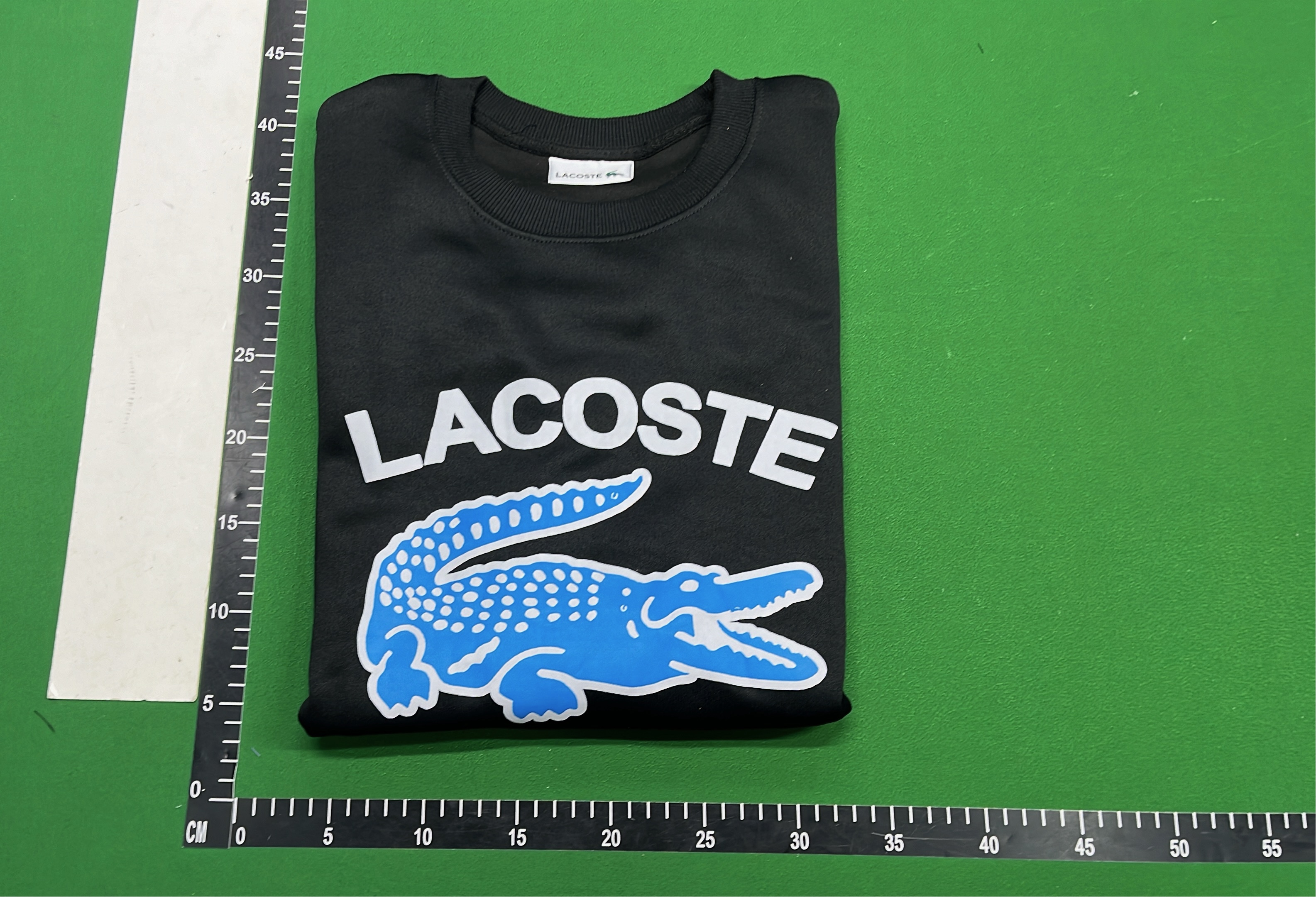 Lacoste Green Logo Sweatshirt for Men