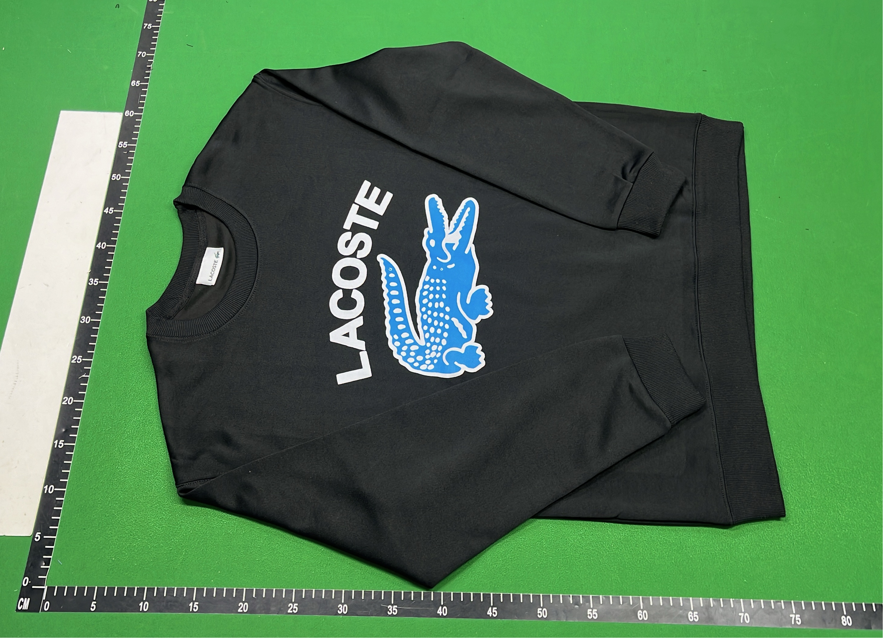 Lacoste Green Logo Sweatshirt for Men