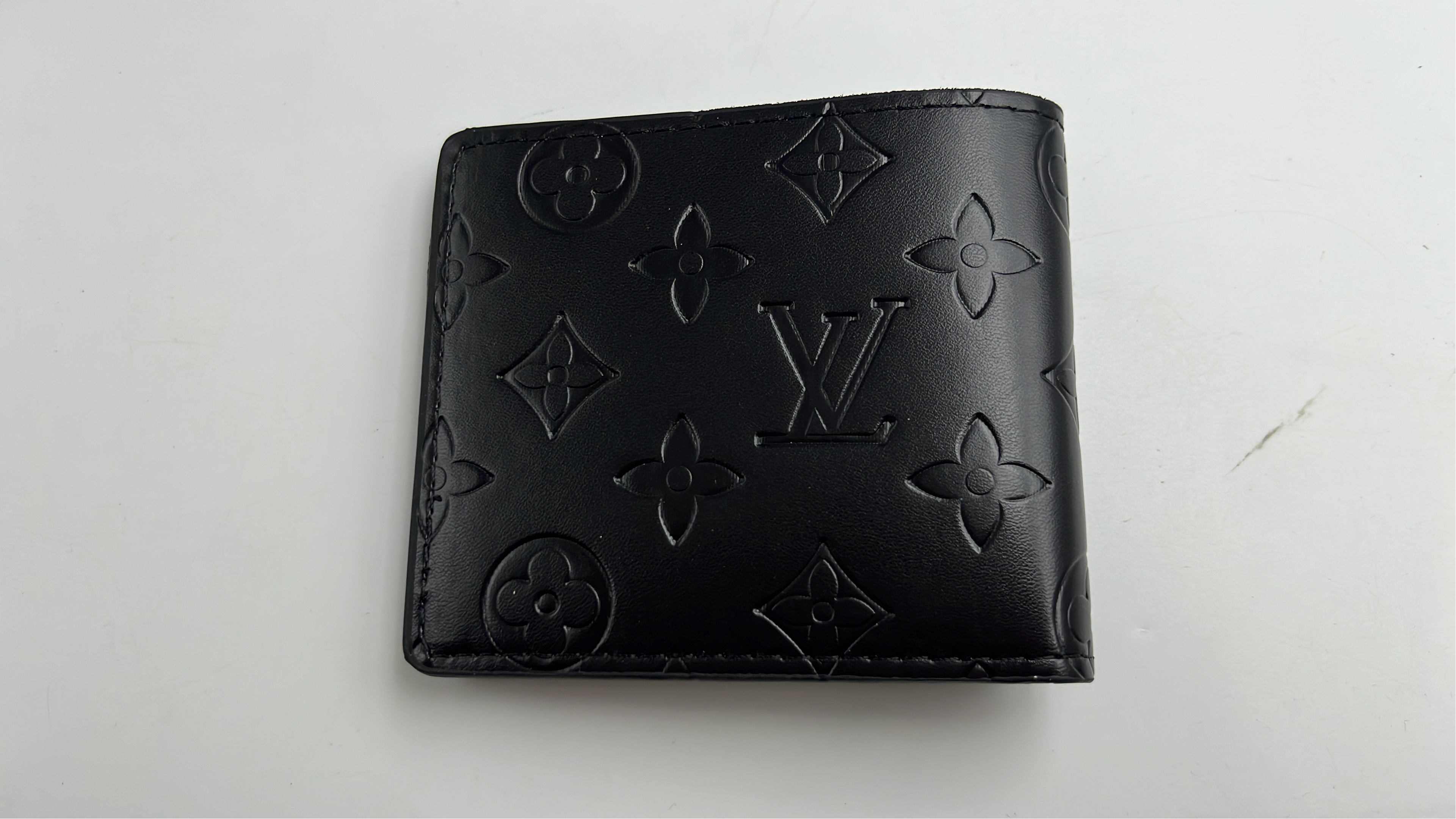 Chanel Black Quilted Leather Wallet with Gold CC Logo