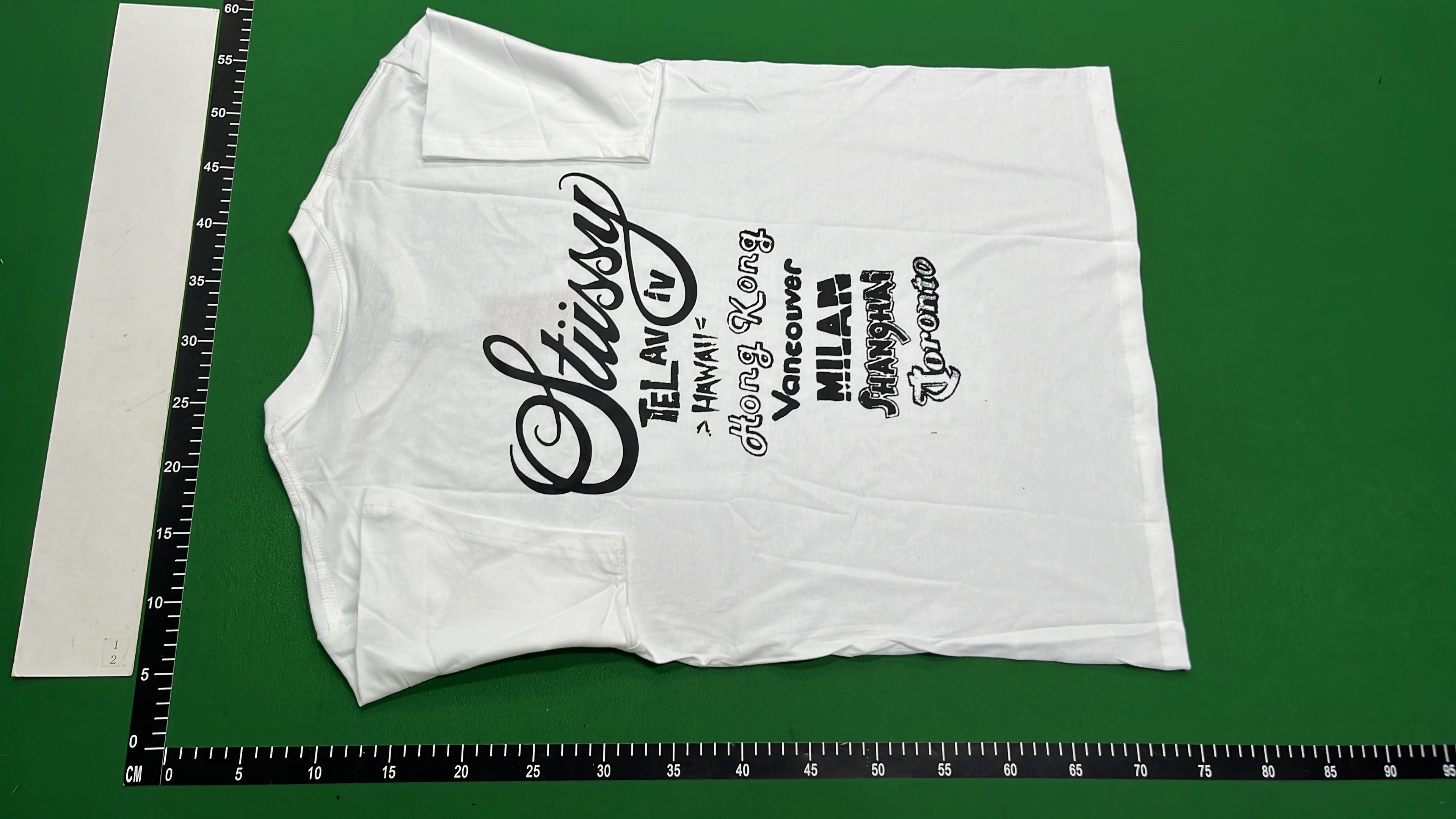 Stussy World Tour T-Shirt White