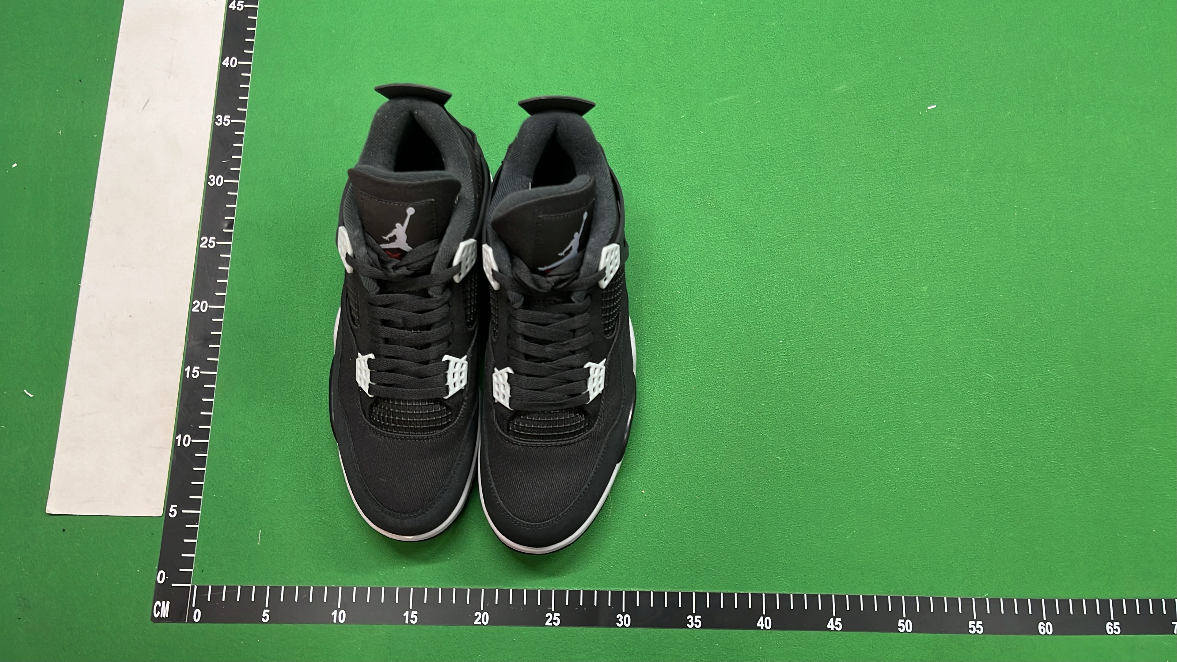 Air Jordan 4 Black Cement Red Men's Basketball Shoes