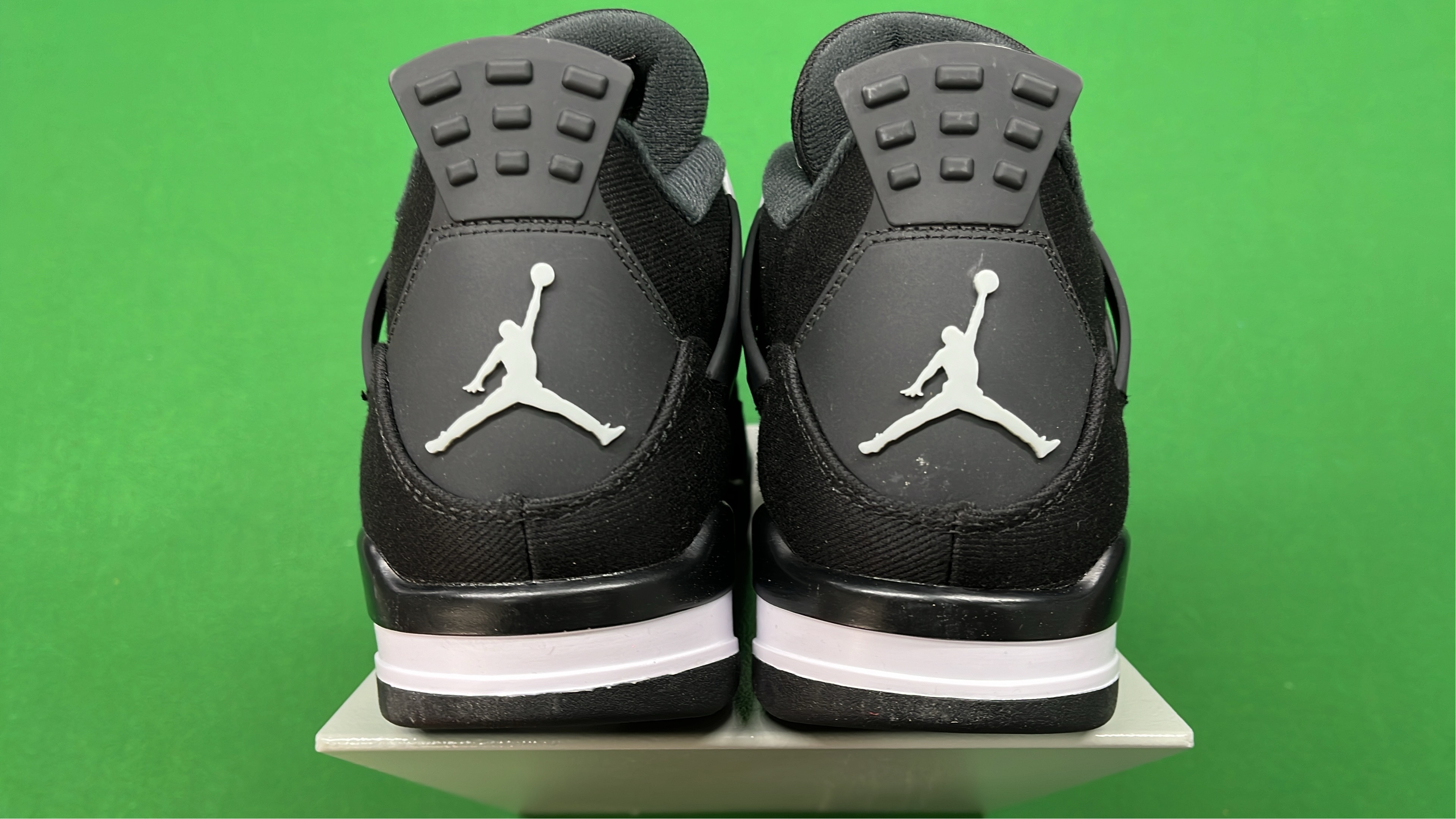 Air Jordan 4 Black Cement Red Men's Basketball Shoes