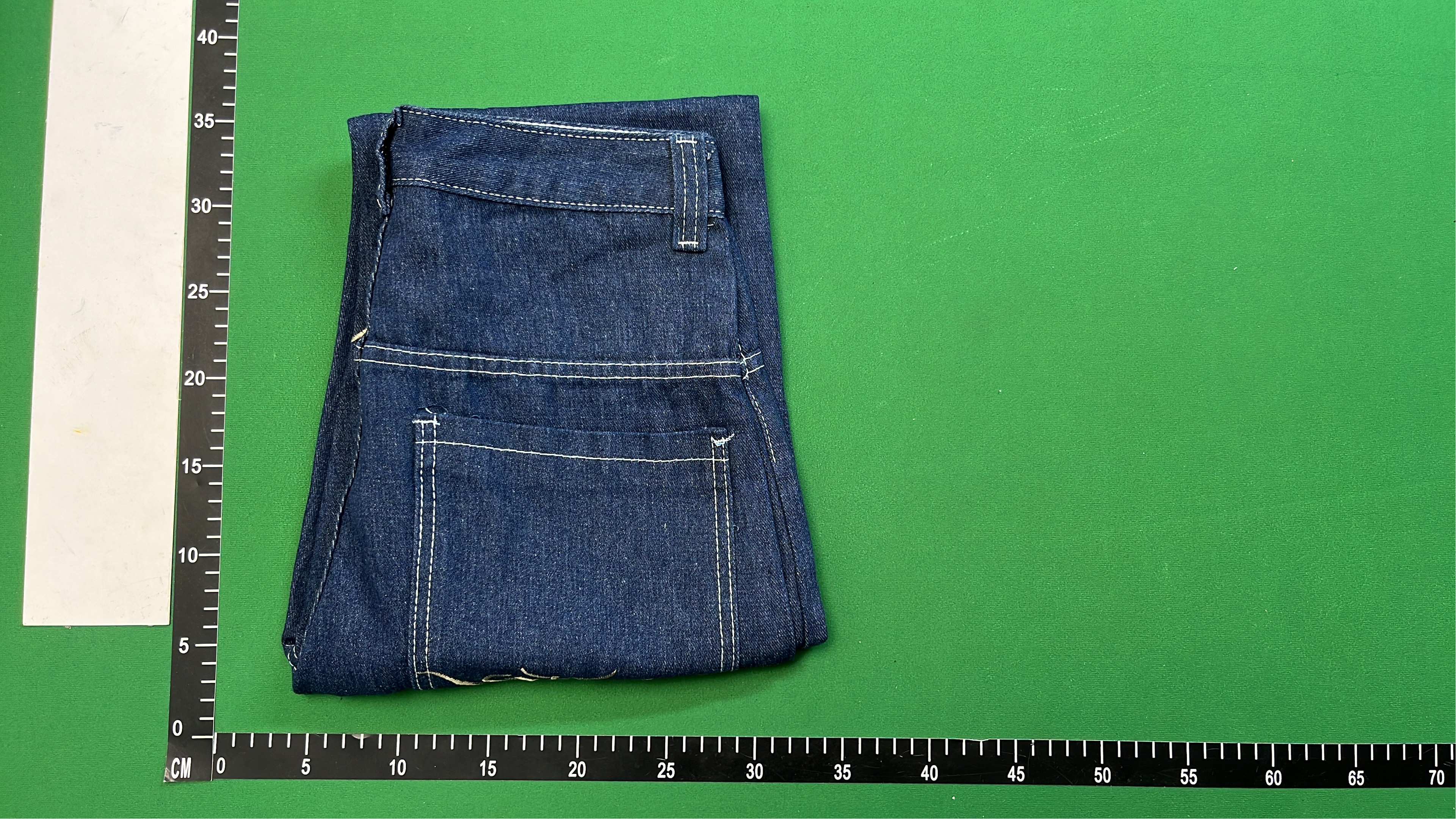 Daco Denim Pants with Tiger Embroidery Design