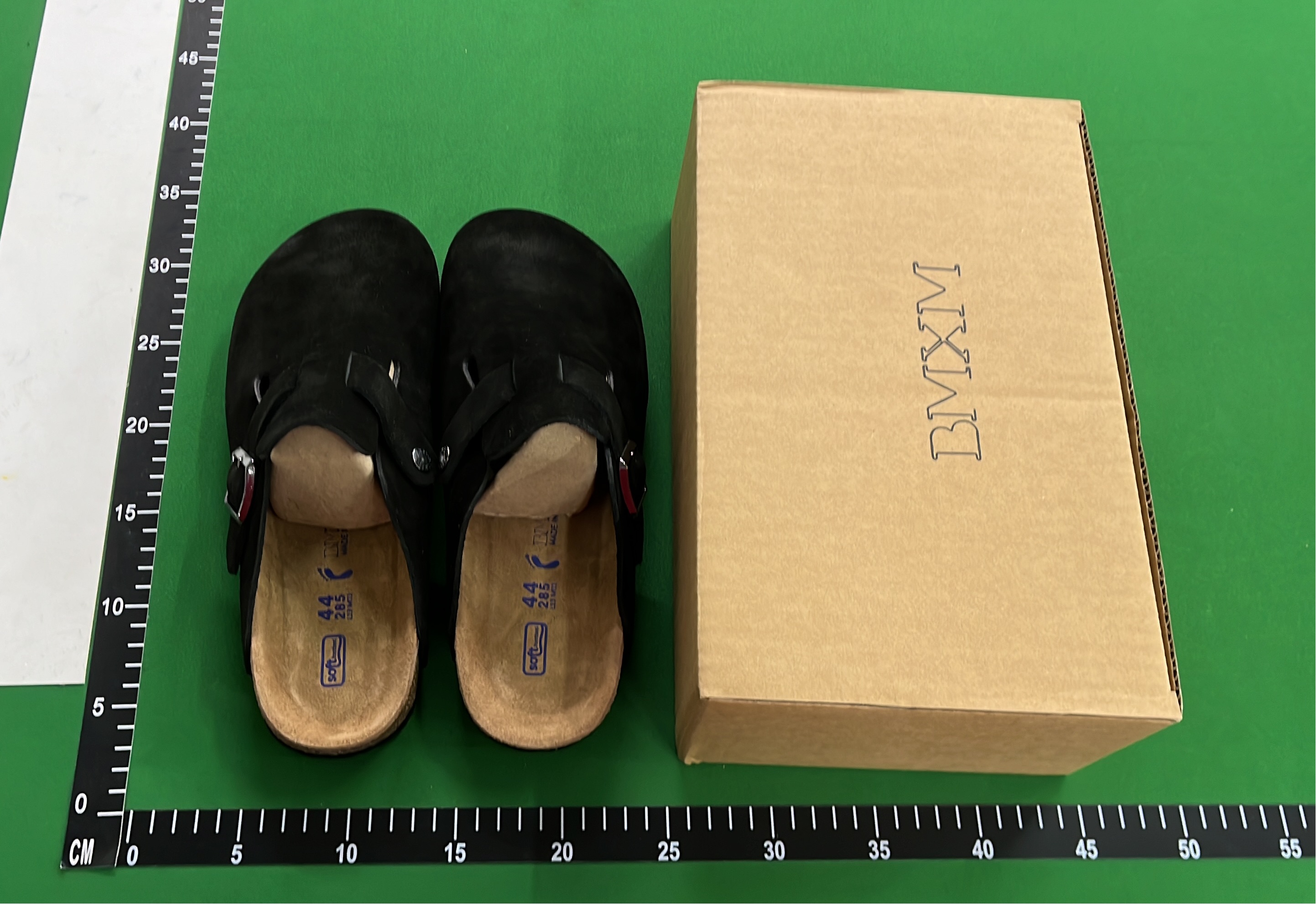 Brown Suede Clogs with Adjustable Straps