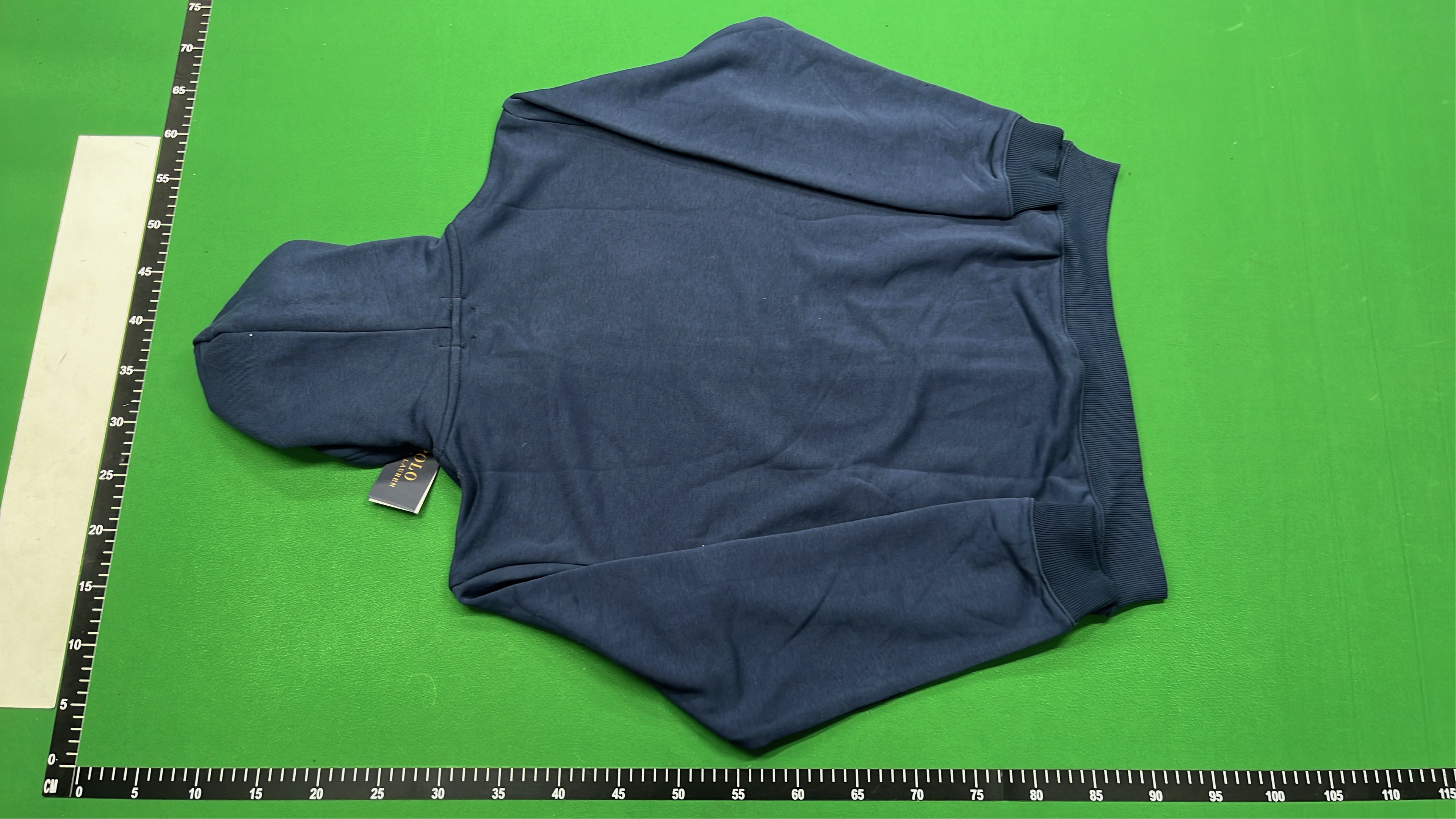 Black Zip-Up Hoodie with Logo