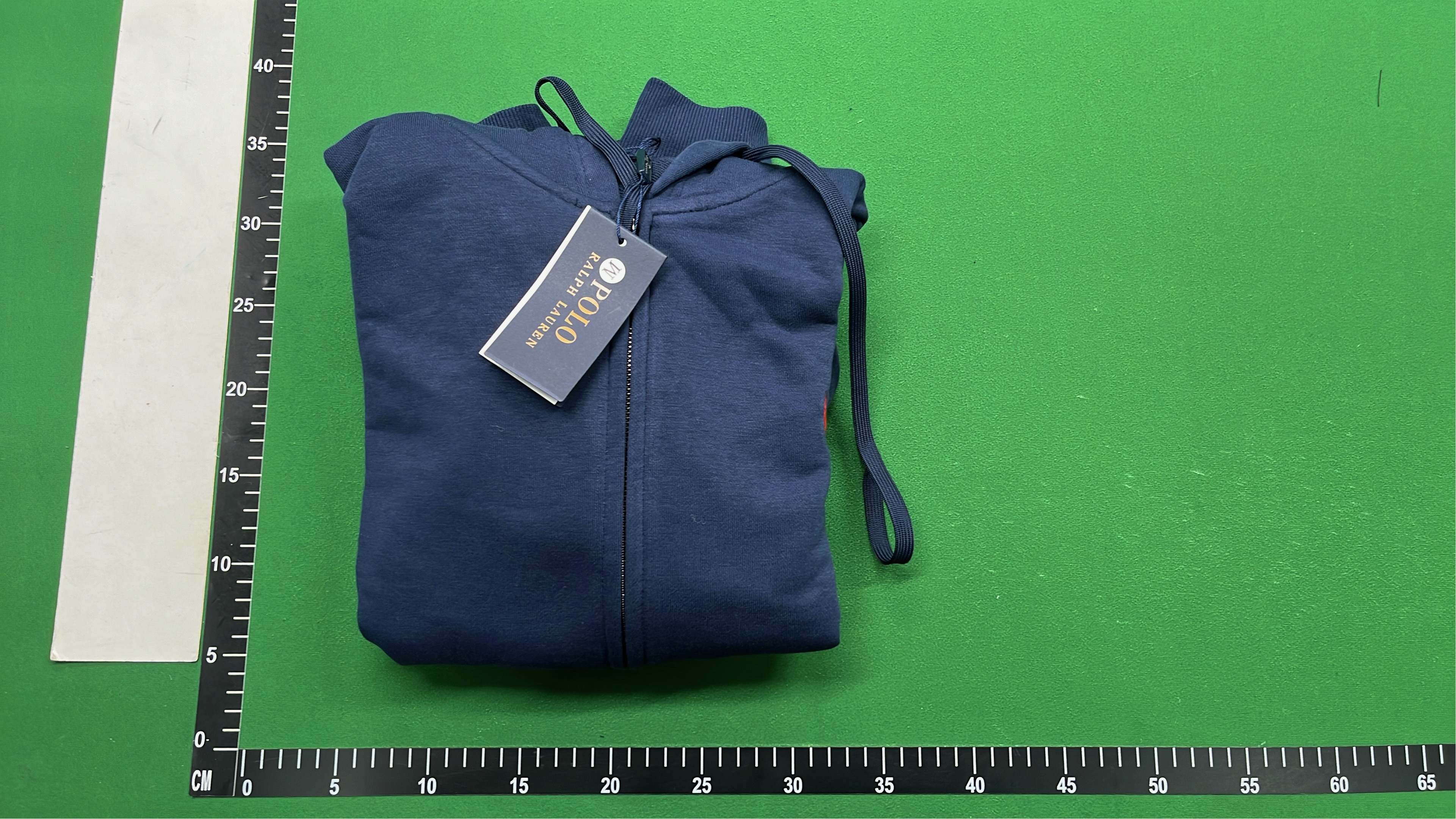 Black Zip-Up Hoodie with Logo