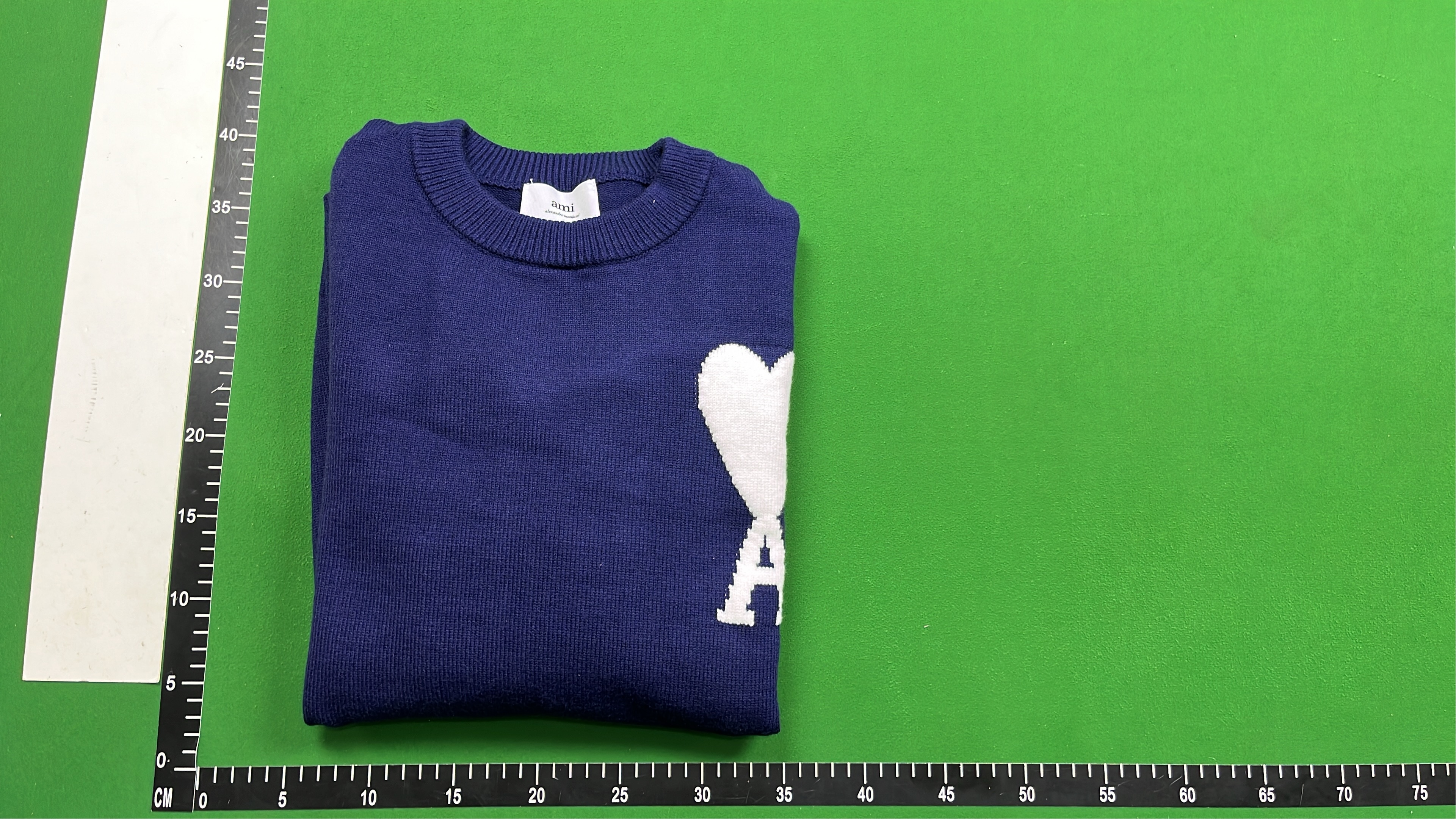 Colorful Heart A Logo Knit Sweaters for Men and Women